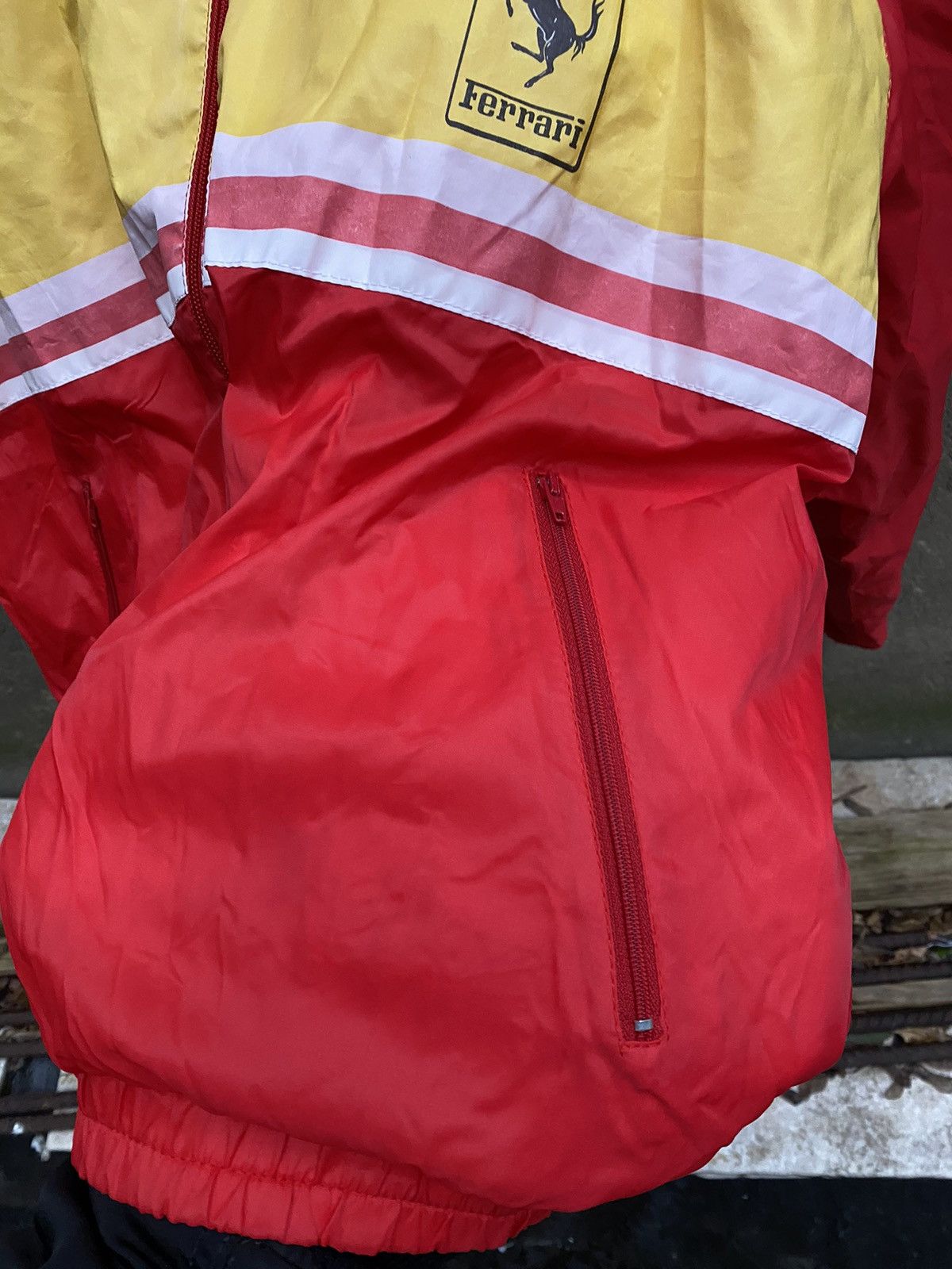 Ferrari × Vintage Vintage 86 Promoprint Ferrari Del 23 Luglio Light Jacket Size US XL / EU 56 / 4 - 6 Thumbnail