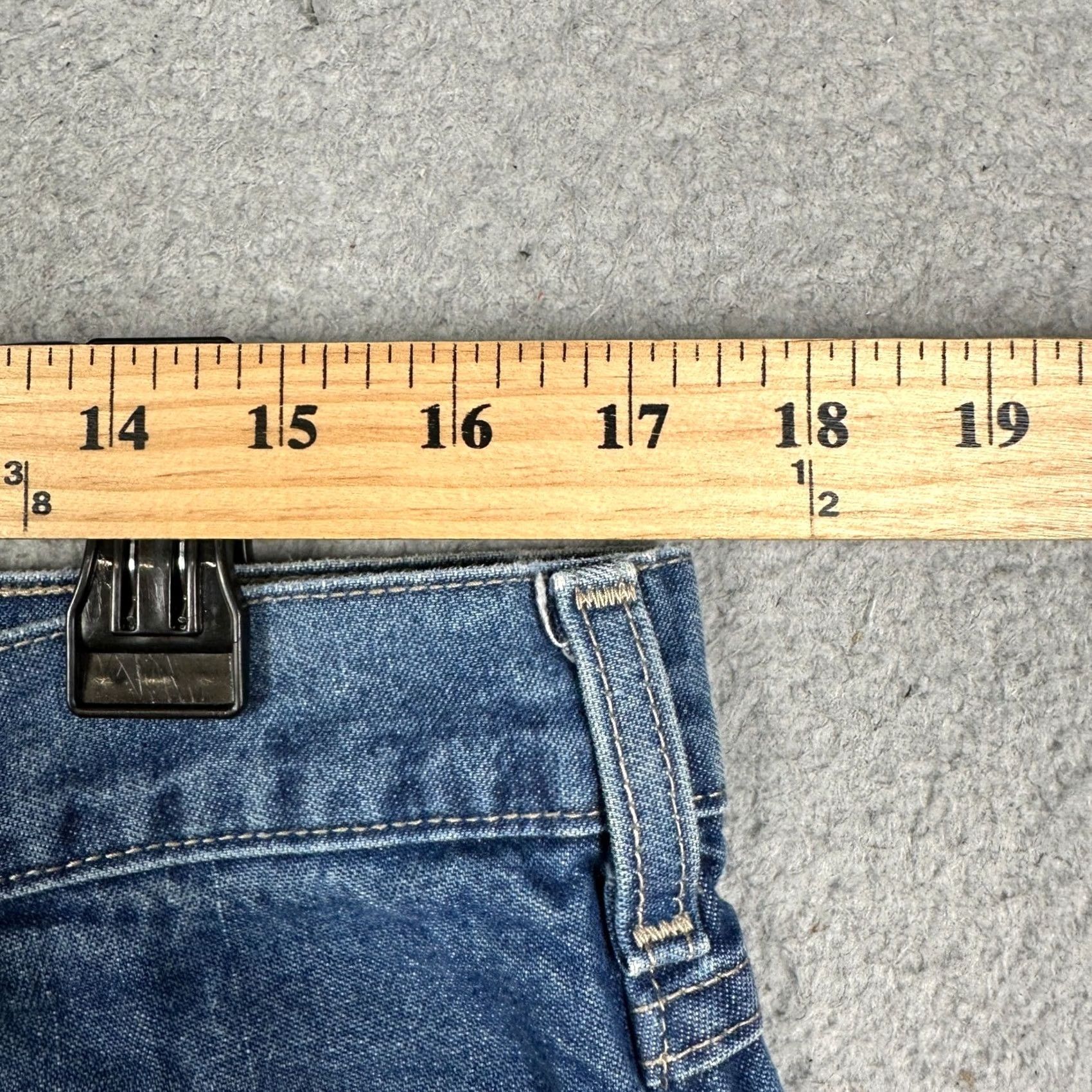Carhartt Carhartt FR Cat 2 Work Jeans Mens 35X32 Blue Flame-Resistant Straight Leg EUC Size US 35 - 6 Thumbnail