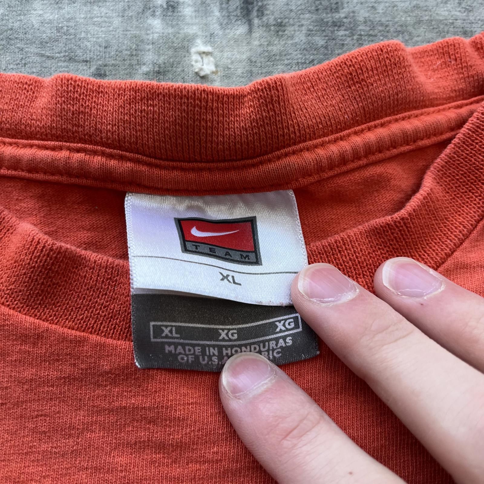 Nike × Vintage Vintage Y2K Oklahoma State Cowboys Nike Center Swoosh Shirt Size US XL / EU 56 / 4 - 3 Thumbnail