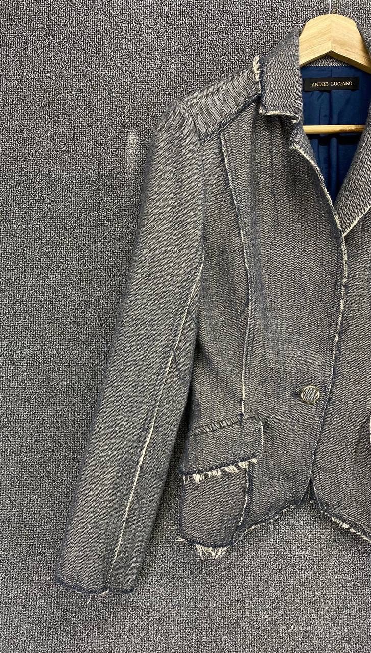 Andreluciano Vintage Andreluciano Punk Style Wool Coat jacket Size S / US 4 / IT 40 - 3 Thumbnail