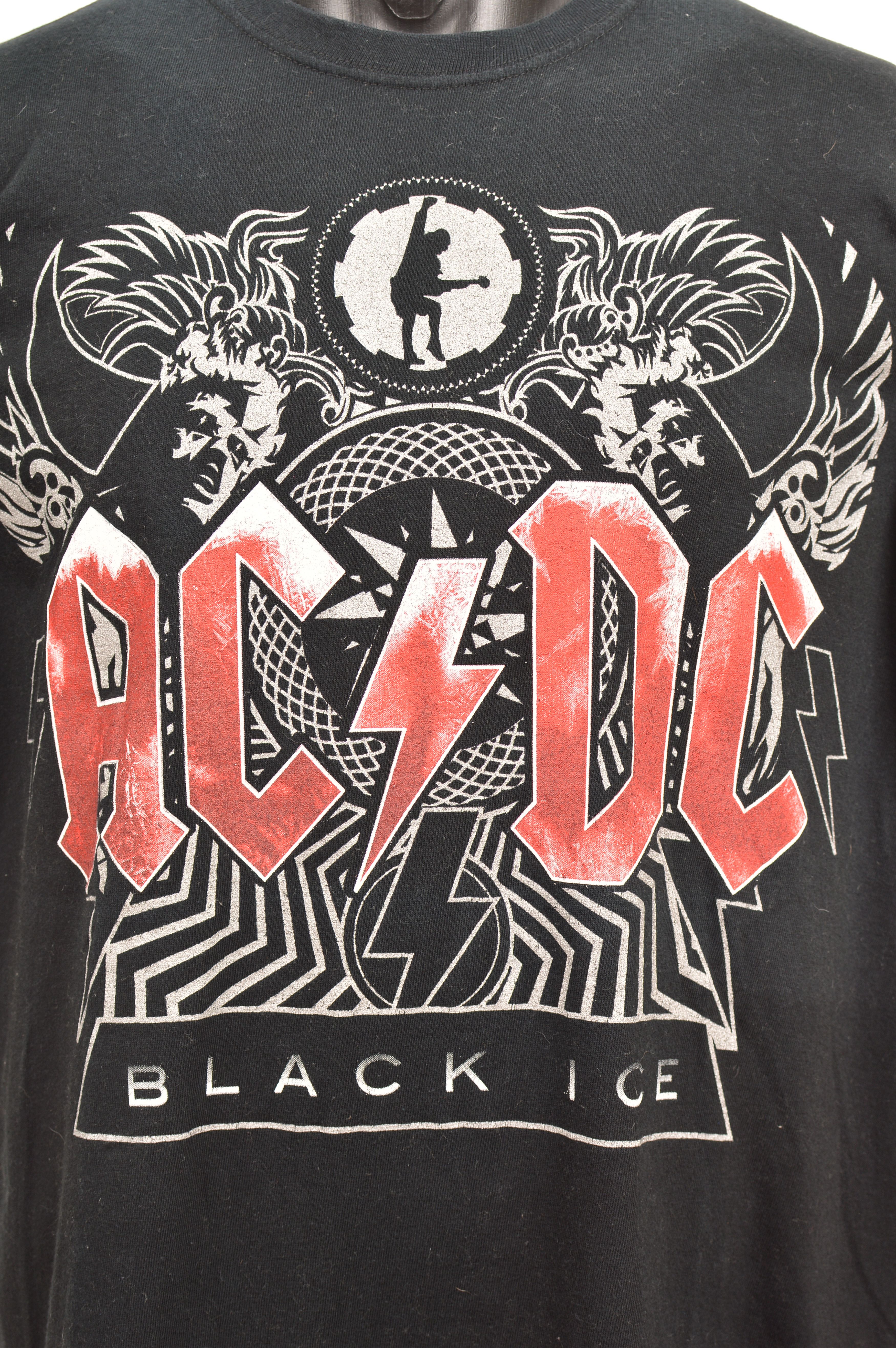 Vintage DDP Starworld AC DC Black Ice Vintage Rock T-Shirt Size US L / EU 52-54 / 3 - 3 Thumbnail