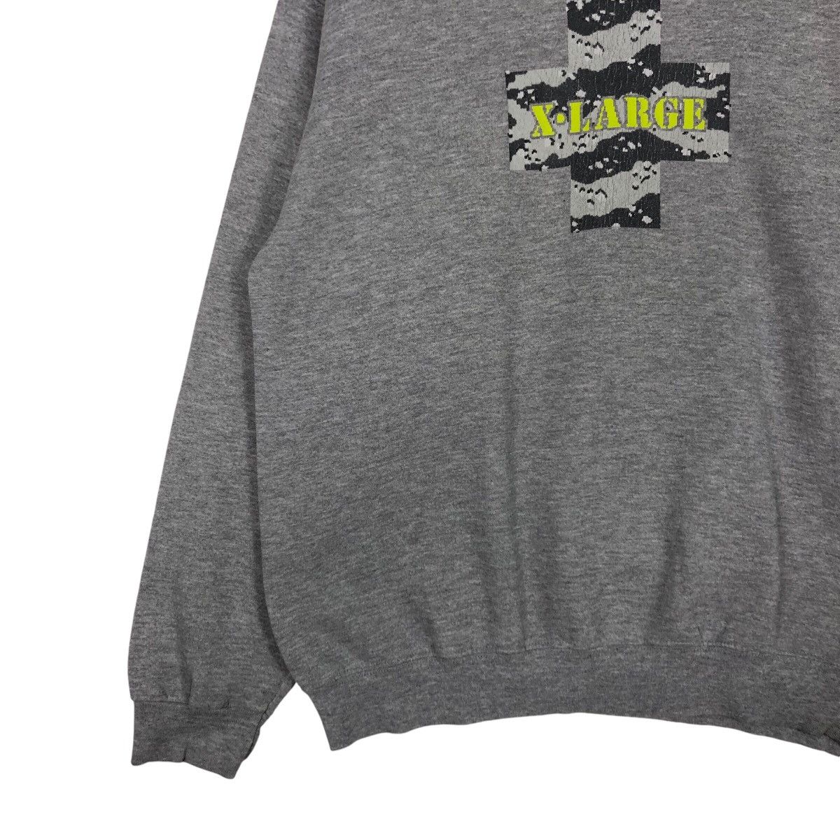 Japanese Brand × Vintage × Xlarge Vintage X-Large Sweatshirt Streetwear Large Rare 90s Size US L / EU 52-54 / 3 - 3 Thumbnail