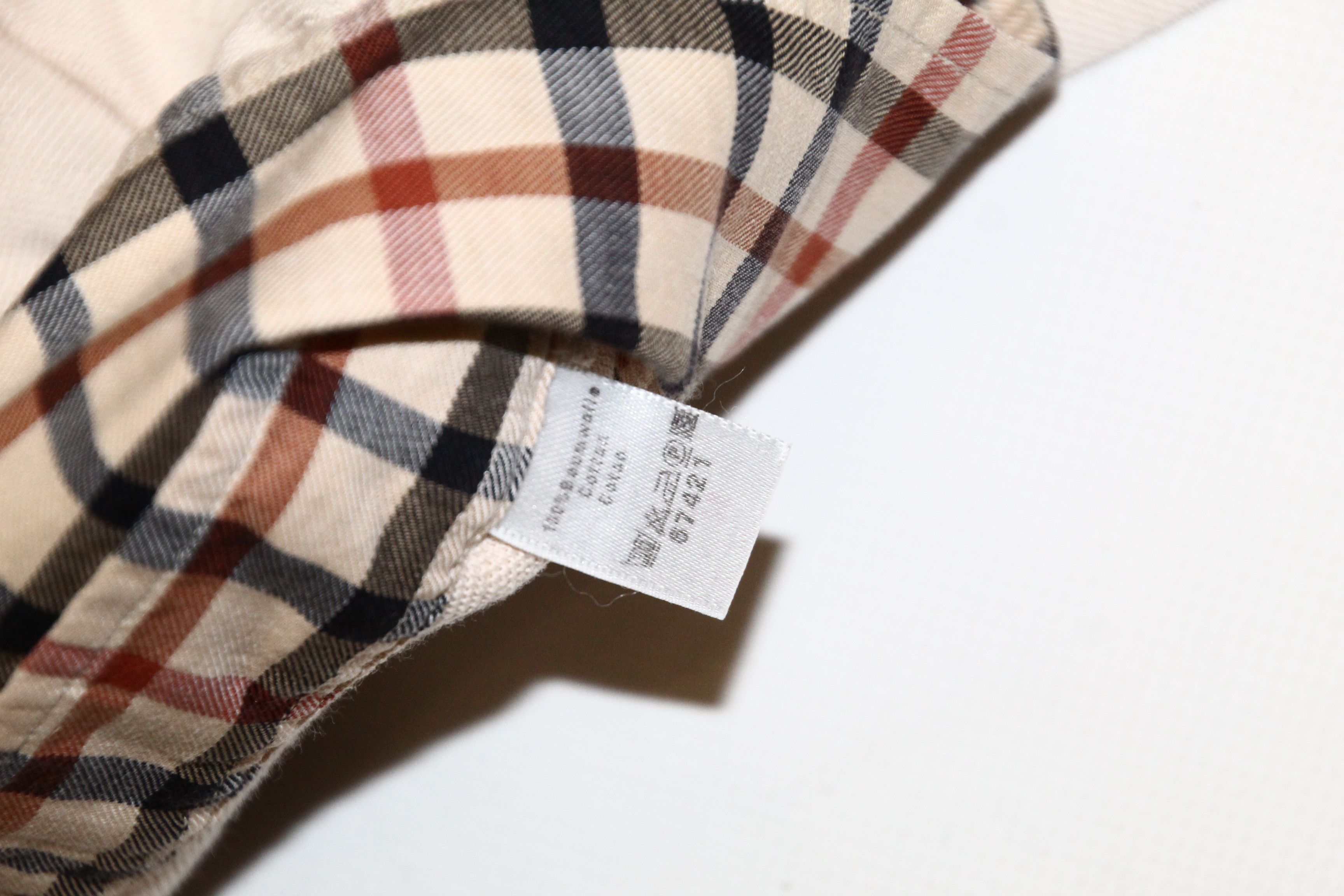 DAKS Daks Signature checker collar mercerized baggy polo shirt Size US XL / EU 56 / 4 - 6 Thumbnail