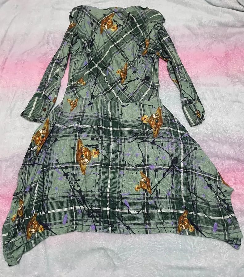 Vivienne Westwood Vivienne Westwood Saturn full stamp grid pattern graffiti Size M / US 6-8 / IT 42-44 - 1 Thumbnail