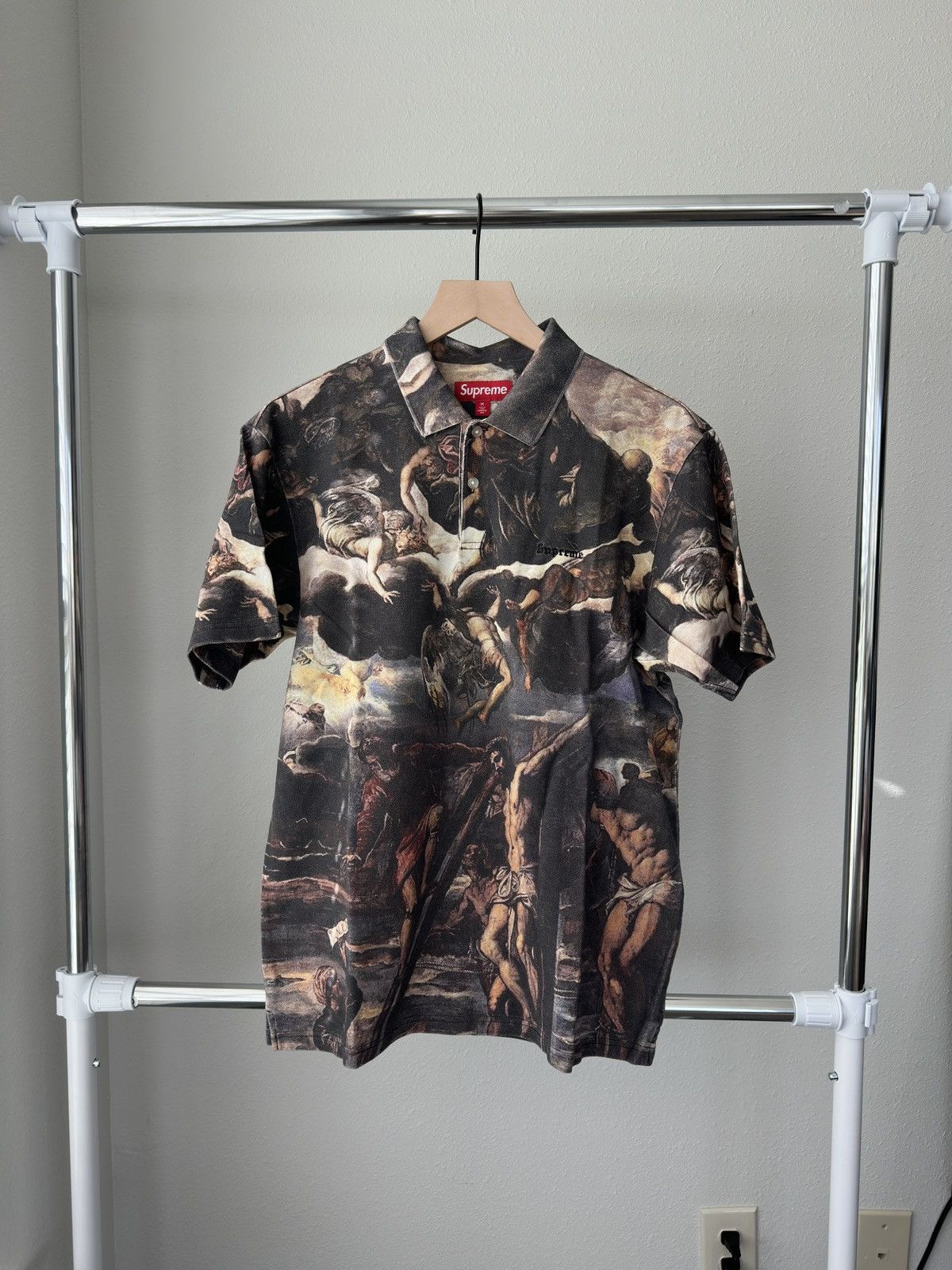 Supreme Supreme Crucifixion Polo size Medium | Grailed