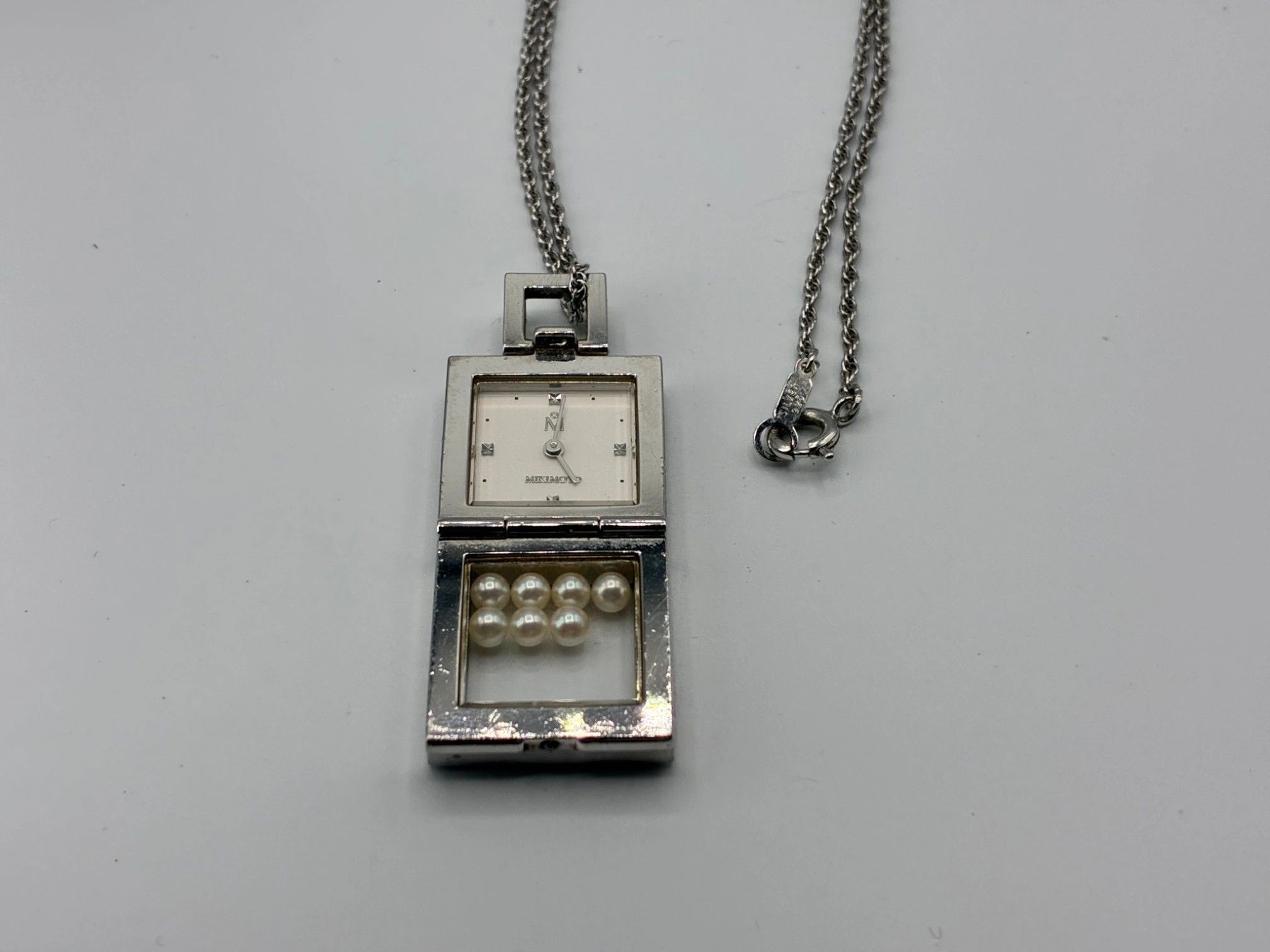 Mikimoto Mikimoto International Vintage Cultured Pearl Watch Pendant Size ONE SIZE - 3 Thumbnail