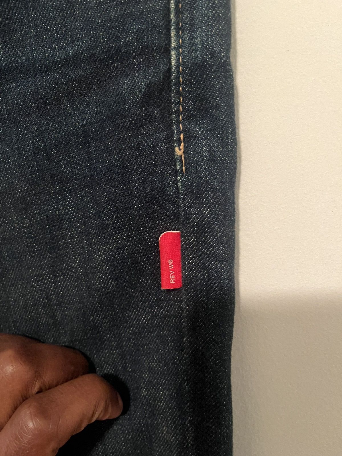 Wtaps Wtaps Straight Leg Dark Blue Denim Size US 29 - 7 Thumbnail