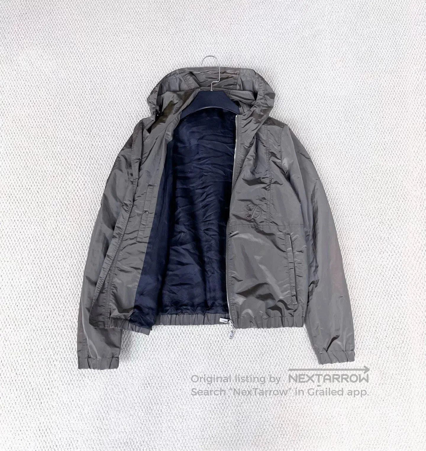 Dior Dior Embroidered CD Logo Hooded Nylon Jacket. Size US S / EU 44-46 / 1 - 6 Thumbnail