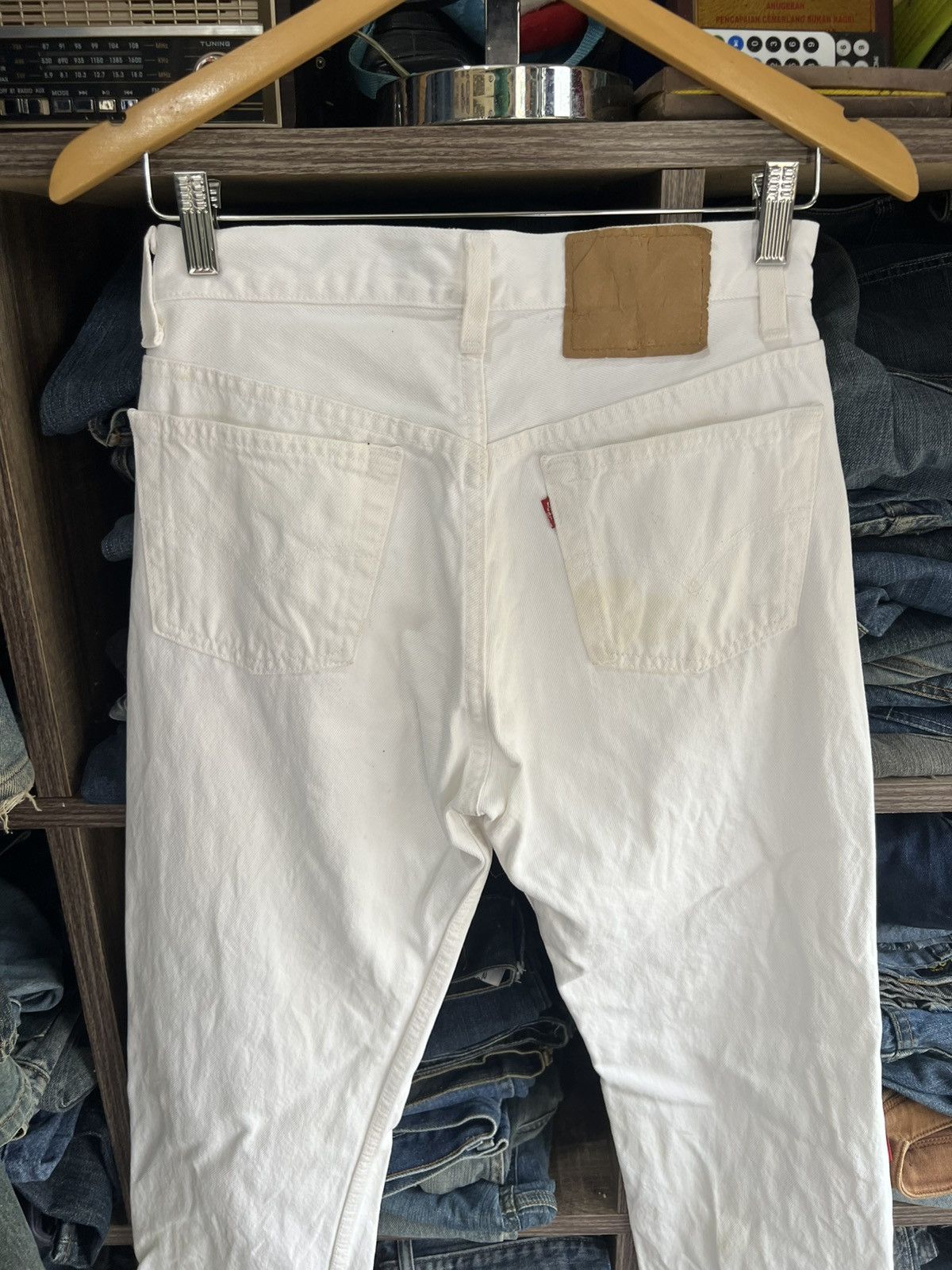 Levi's Vintage Clothing 🔥Vintage Levis 501 Button 552 Denim Size US 28 / EU 44 - 12 Thumbnail