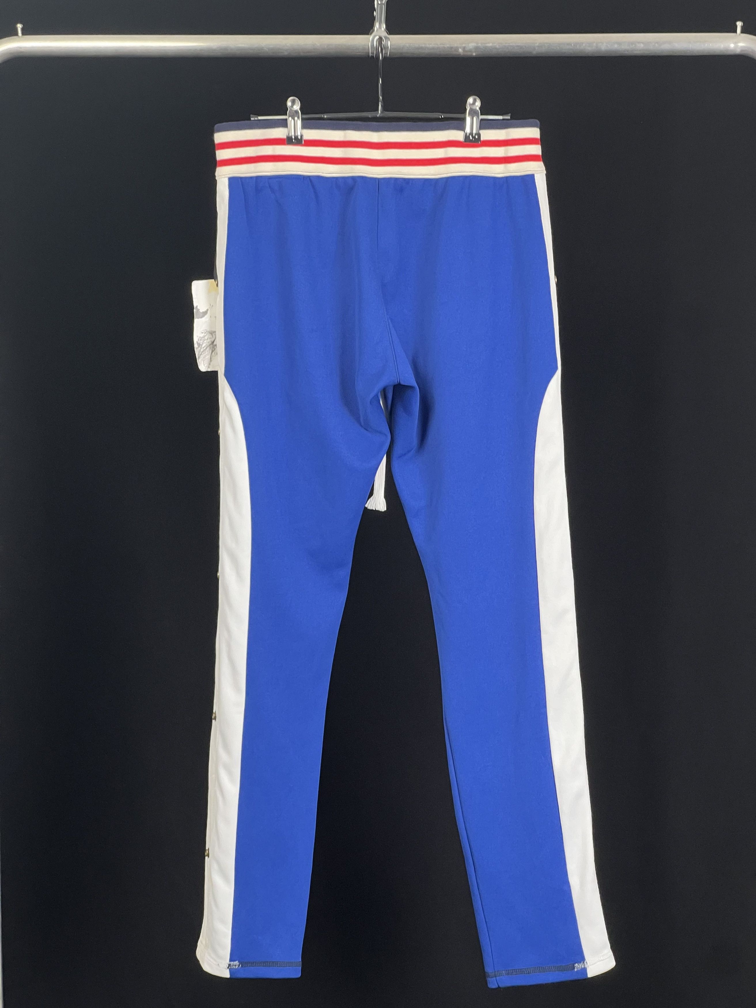 Greg Lauren Grosgrain-Trimmed Tech-Jersey Drawstring Track Pants Size US 34 / EU 50 - 6 Thumbnail