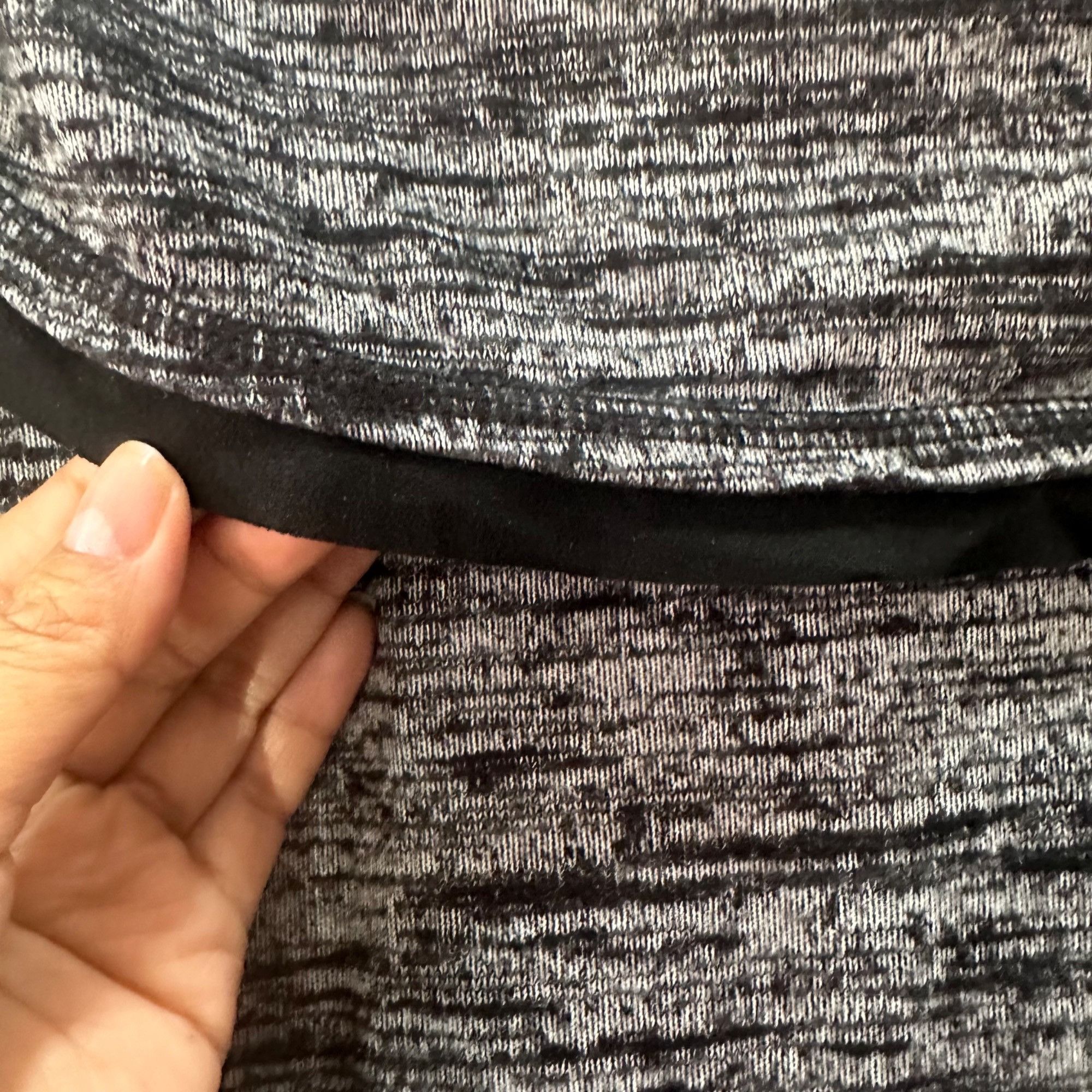 Other ✨Democracy XS Womens Large Cowl Neck Knit Top Tunic Gray Bla Size XS / US 0-2 / IT 36-38 - 6 Thumbnail