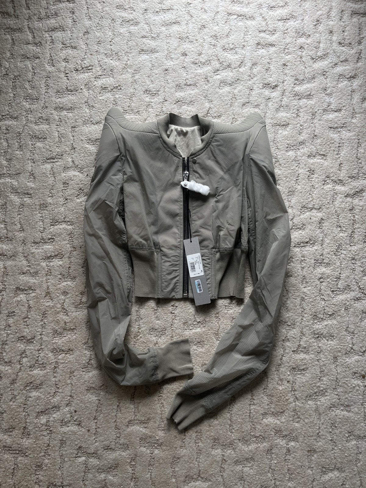 rickowens EDFU 23ss ジャケット edfu-leather-hooded-top-in-