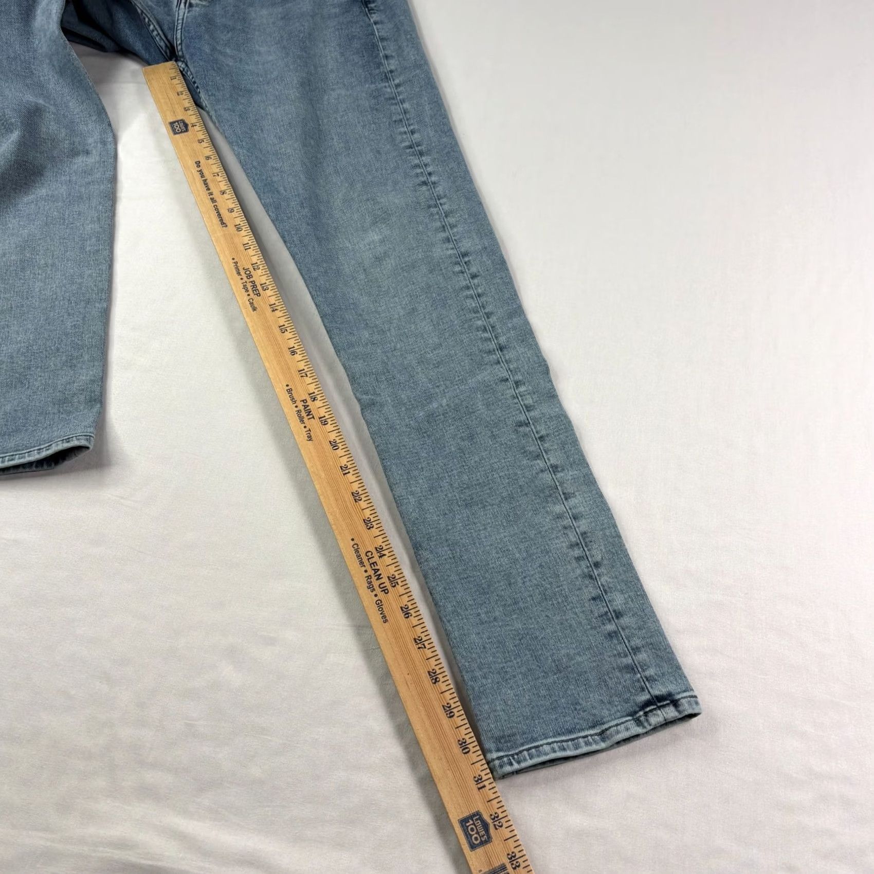 Rag & Bone Rag & Bone Jeans Mens 33x32 Blue Skinny Fit 1 Stretch Denim Slim Regular Zip for Men Body 33 31 Inseam Jeans Denim Color Blue Pattern Solid Size US 33 - 7 Thumbnail