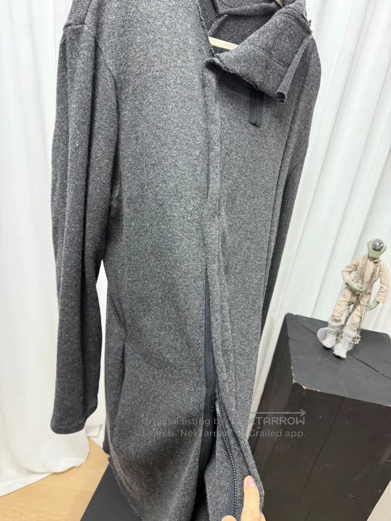 Yohji Yamamoto YOHJI YAMAMOTO Deconstructed Zip-Up Knit Jacket Size US M / EU 48-50 / 2 - 4 Thumbnail
