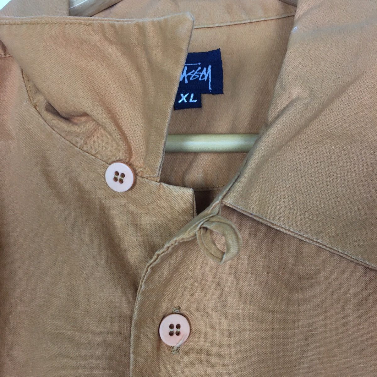 Stussy Vintage Stussy Over Size Button Ups Shirt Made in USA Size US XL / EU 56 / 4 - 10 Thumbnail