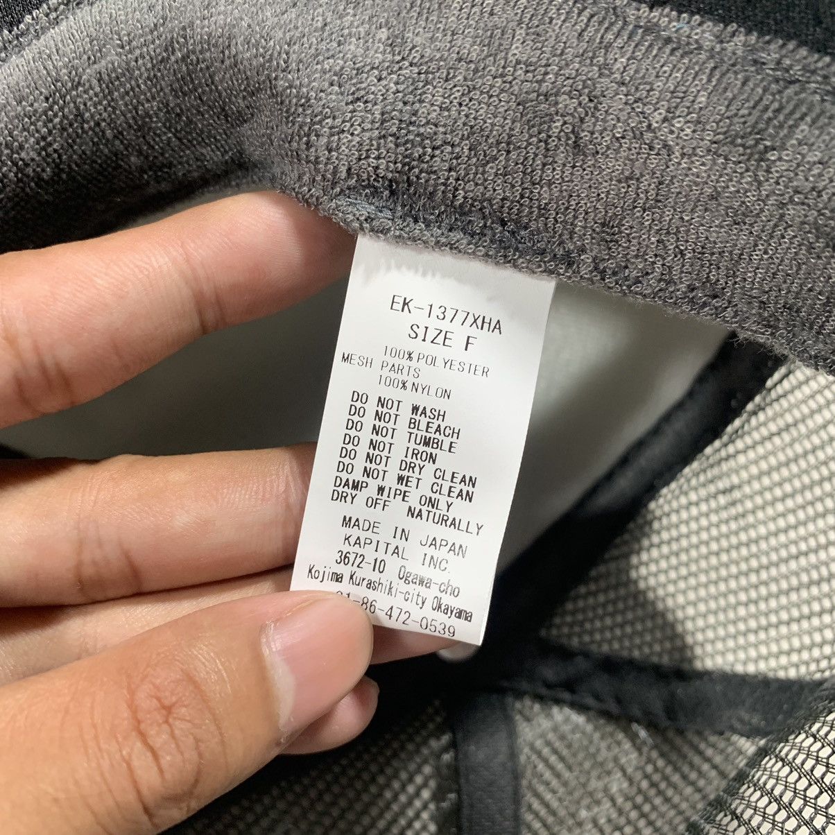 KAPITAL KOUNTRY PEARL CLUTCHER TRUCKER CAP GREY