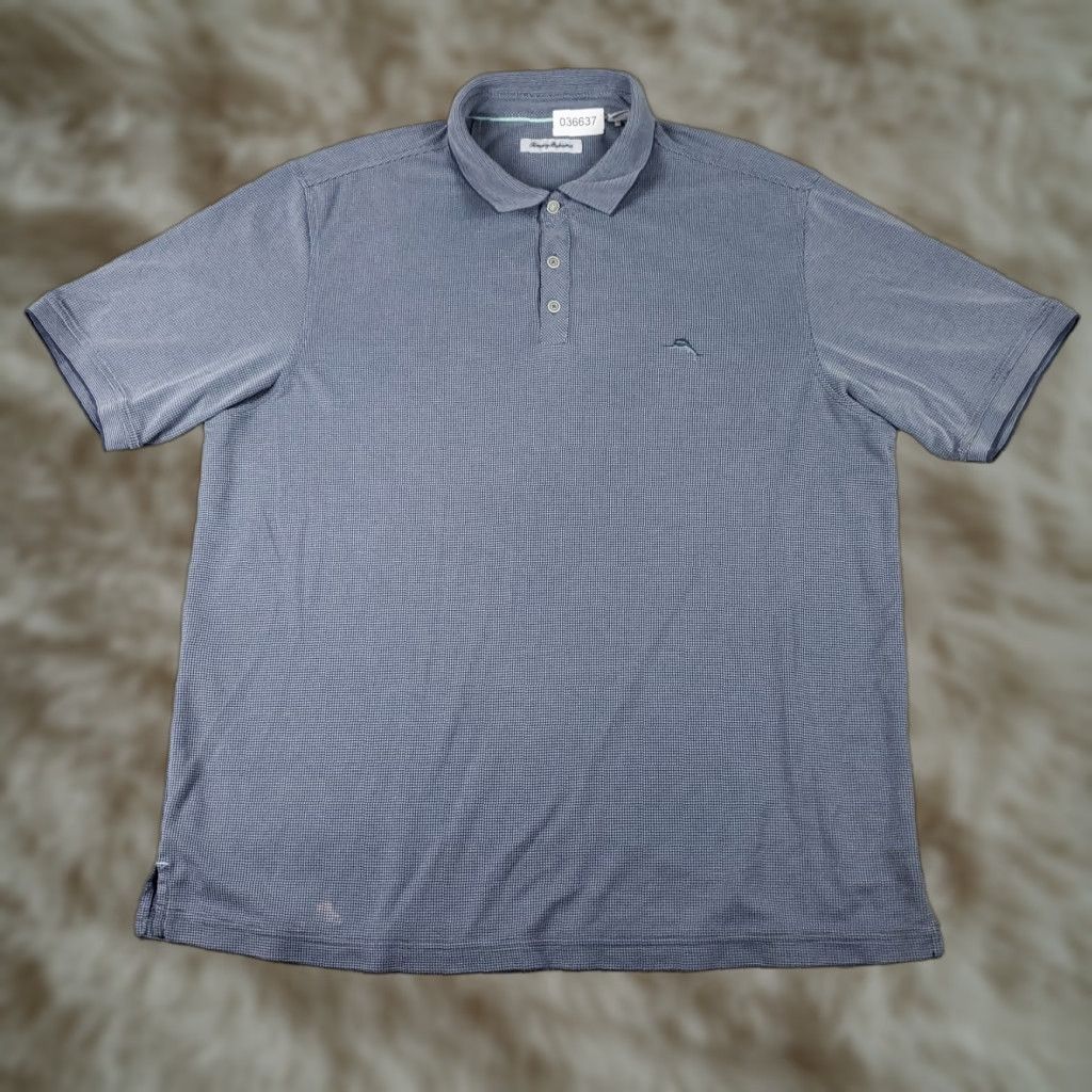 Tommy Bahama Tommy Bahama Polo Shirt 2XL Blue Marlin Casual Short Sleeve Mens Size US XXL / EU 58 / 5 - 1 Thumbnail