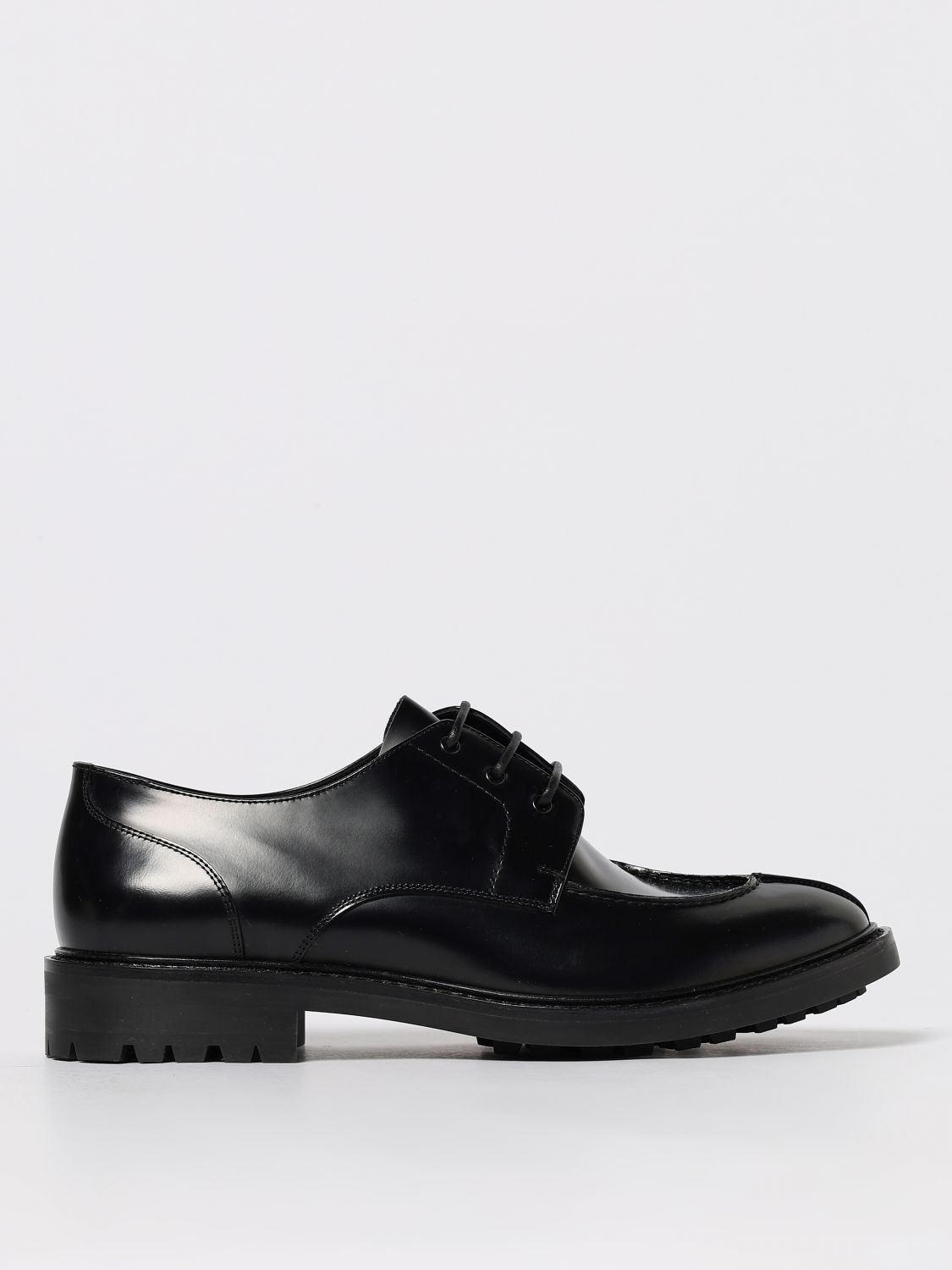 Saint Laurent Brogue Shoes Men Black