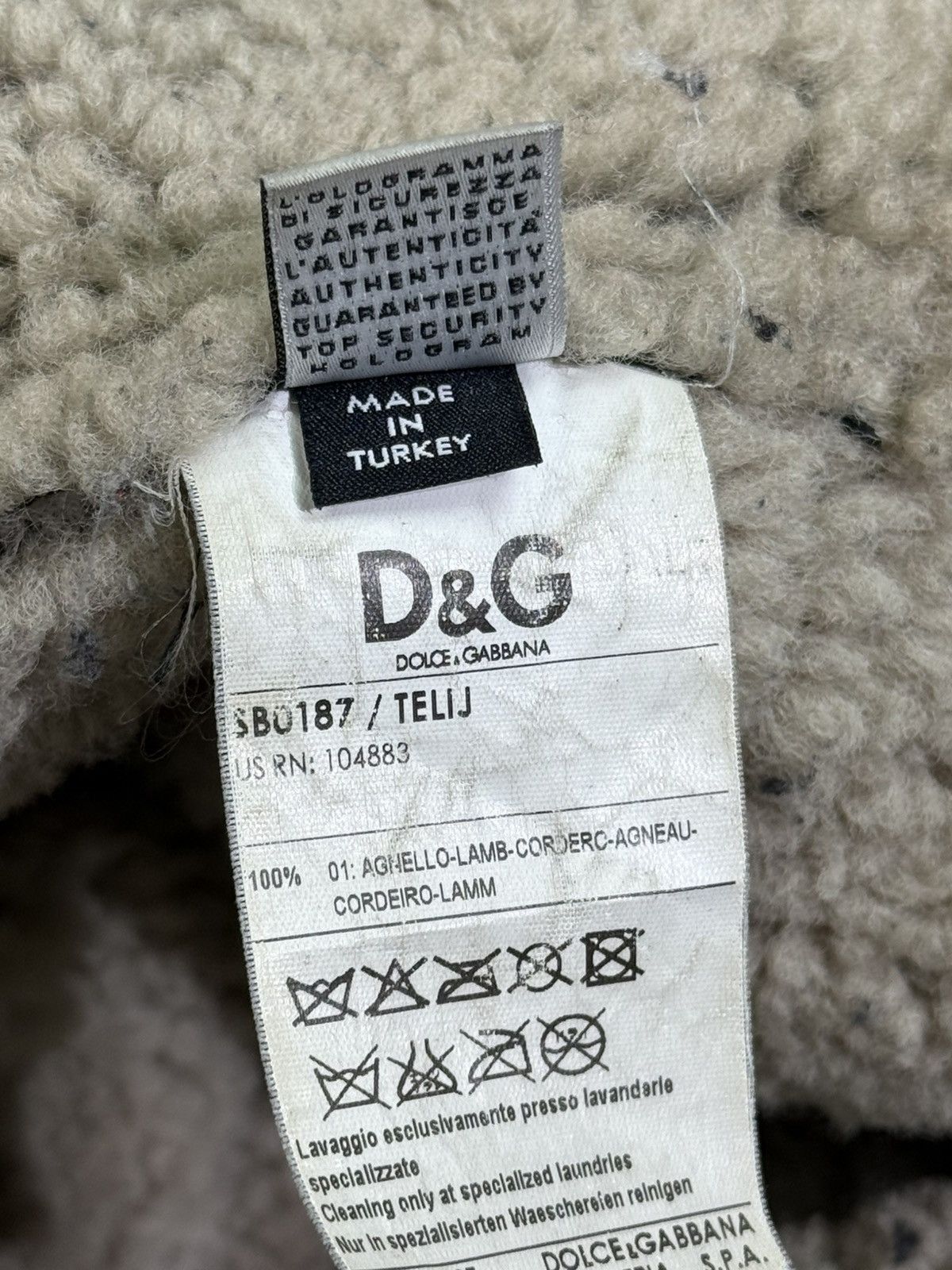 Dolce & Gabbana Dolce & Gabbana Shearling Leather Jacket Black IT 38 Size XS / US 0-2 / IT 36-38 - 12 Thumbnail