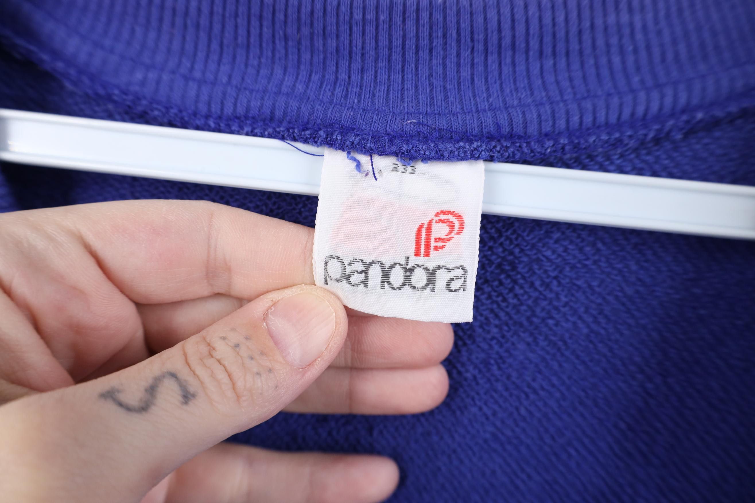 Vintage Vintage 90s Streetwear Blank French Terry Sweater Vest Blue Size US M / EU 48-50 / 2 - 6 Thumbnail