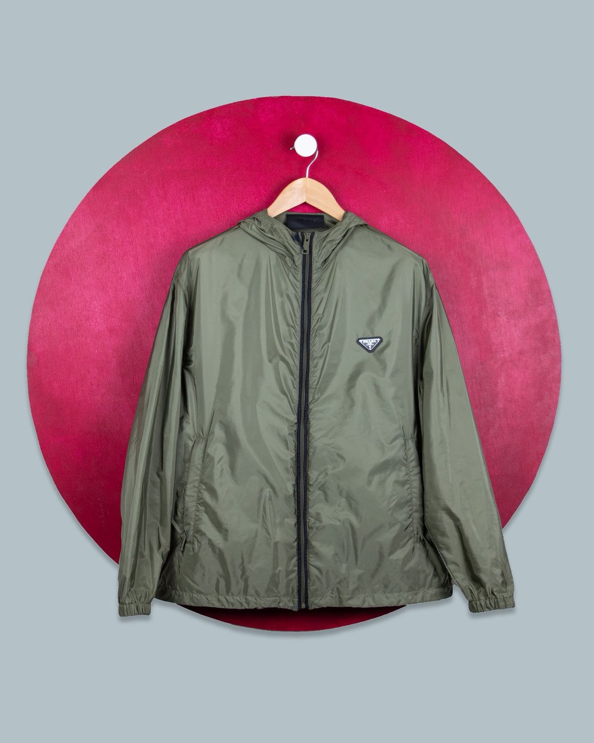 Prada Prada Re-Nylon Hooded Jacket Size US M / EU 48-50 / 2 - 1 Thumbnail
