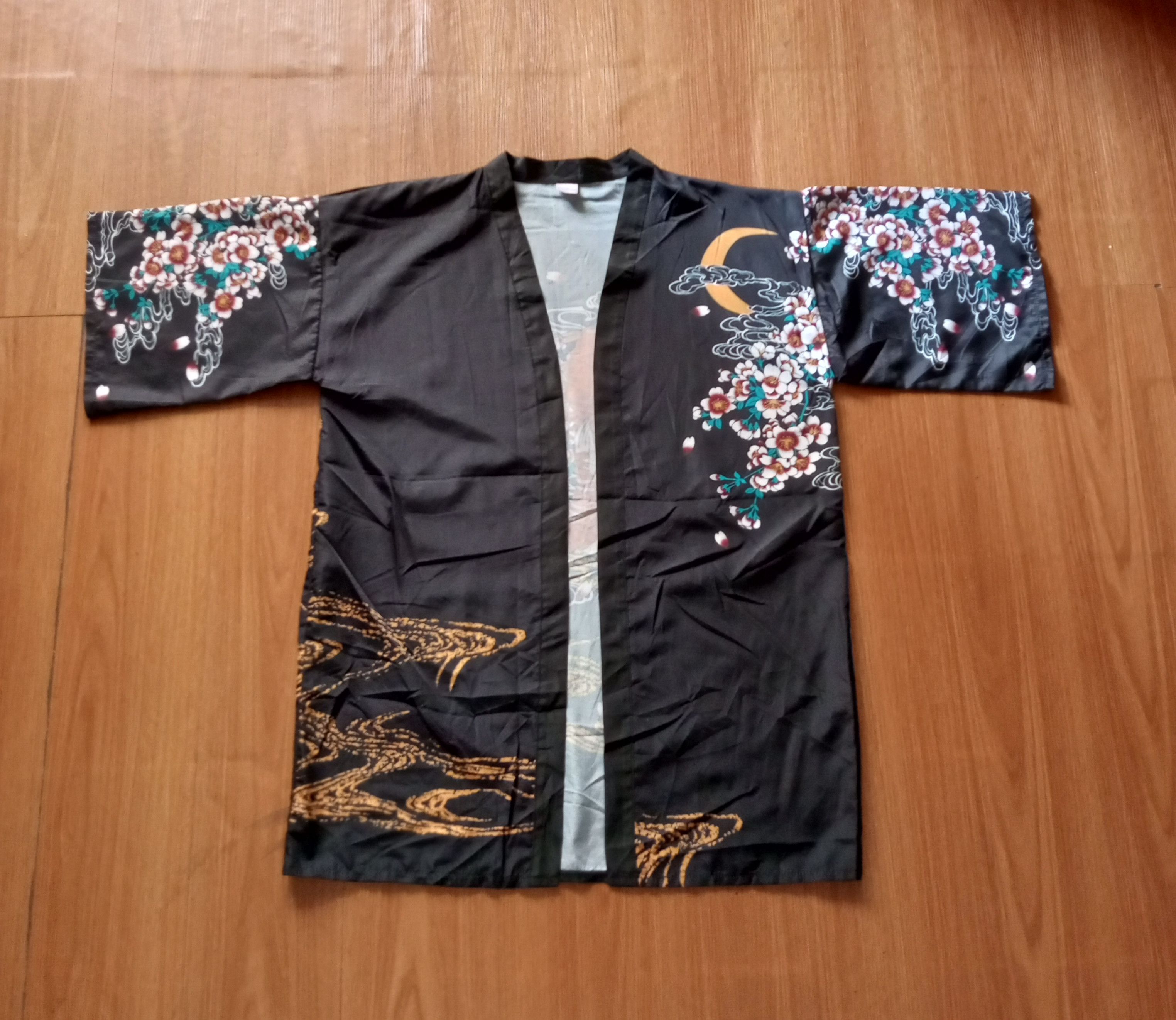 Japanese Brand Vintage Cardigan Kimono Koi Fish Japanese Size US L / EU 52-54 / 3 - 2 Thumbnail
