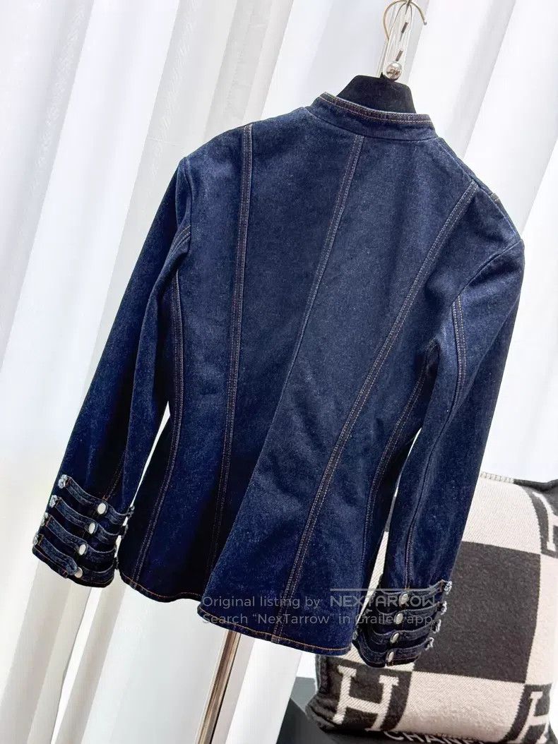 Dior Dior Buckle-waisted denim jacket Size S / US 4 / IT 40 - 3 Thumbnail