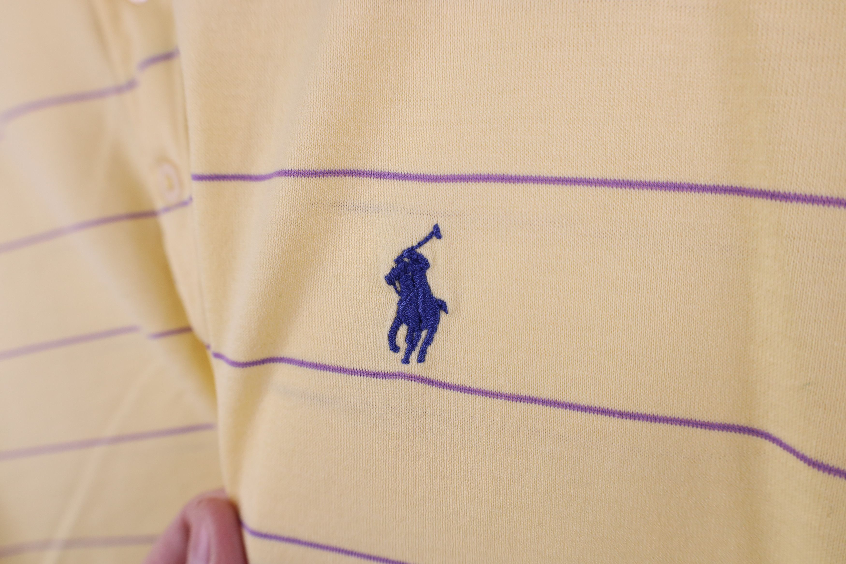Ralph Lauren Vintage 90s Polo Golf Ralph Lauren Club Striped Polo Shirt Size US XL / EU 56 / 4 - 5 Thumbnail