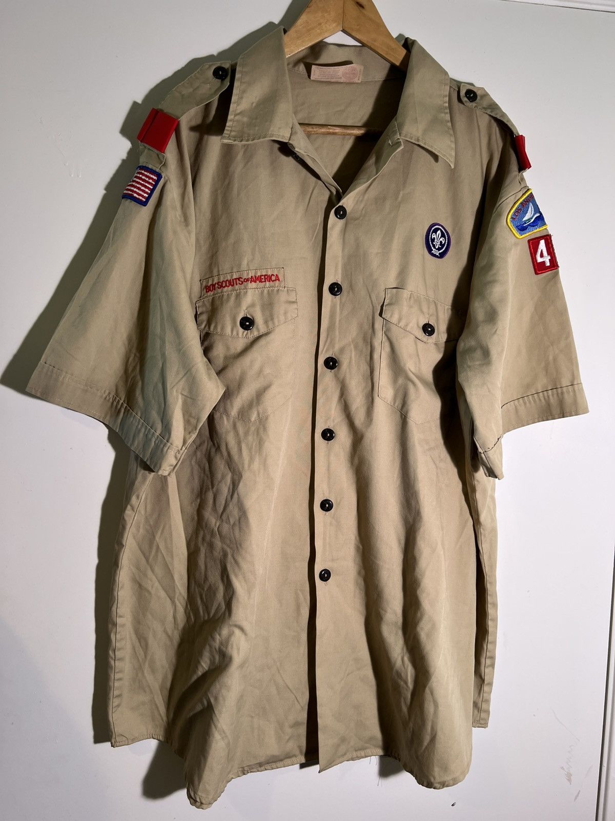 Vintage 80’s 90’s Vintage Boy Scouts of America Retro Button Shirt Size US XXL / EU 58 / 5 - 1 Thumbnail