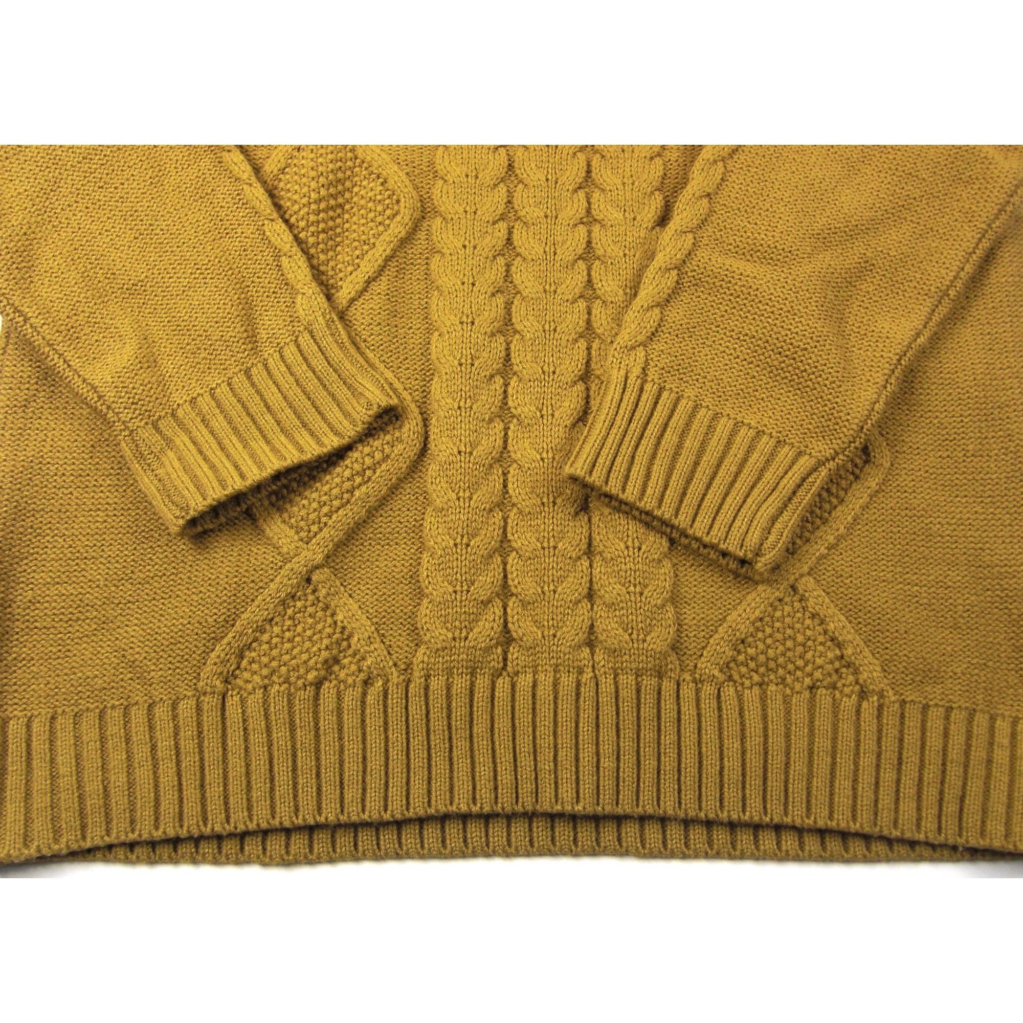Other ONE OF A KIND 100% Acrylic Women's Brown SWEATER SZ LARGE N Size L / US 10 / IT 46 - 3 Thumbnail