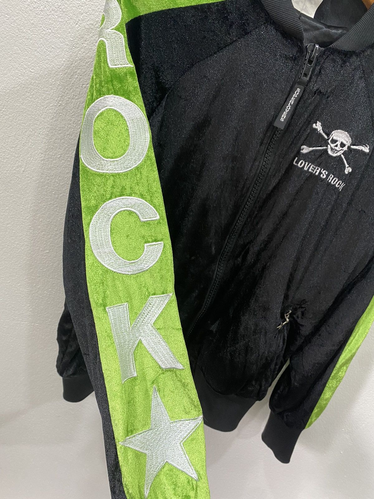 Japanese Brand ✅VINTAGE SUPERLOVERS Lover's Rock velvet embroidered jacket Size US M / EU 48-50 / 2 - 8 Thumbnail