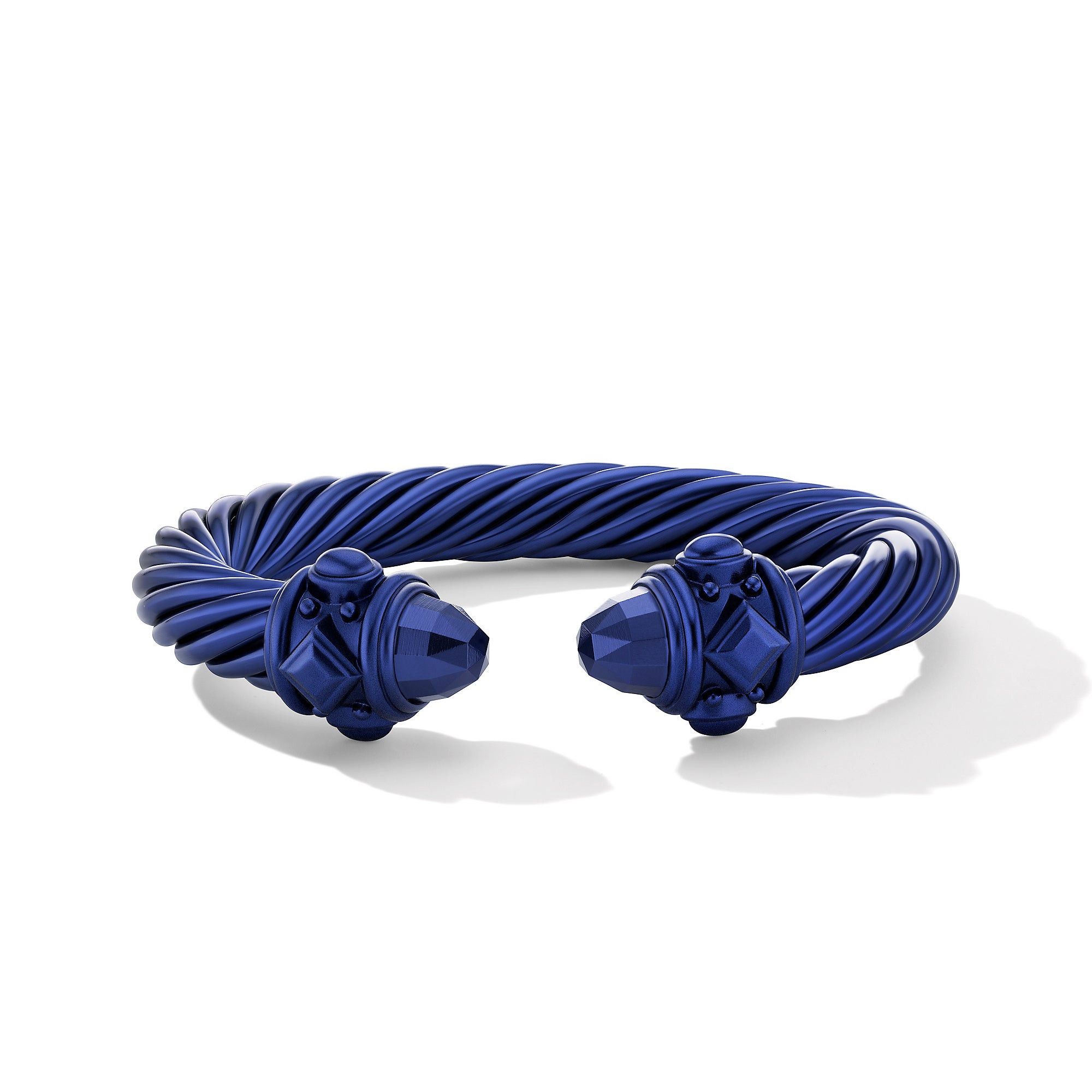 David Yurman o1w1db10526 B11995 Size:S/ Bracelet in Blue Aluminum Size ONE SIZE - 2 Thumbnail
