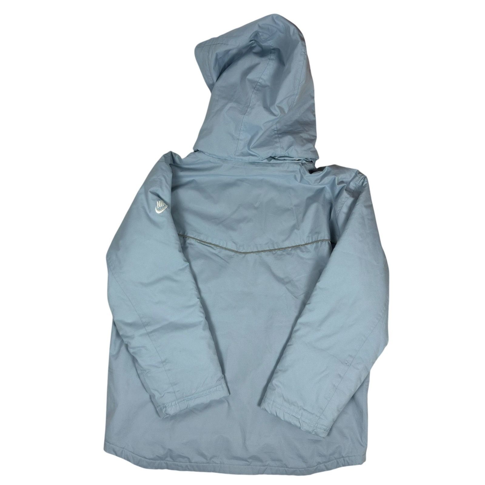 Nike × Vintage Nike Women's Blue Fleece Lined Full Zip Jacket Large (12-13) Size S / US 4 / IT 40 - 8 Thumbnail