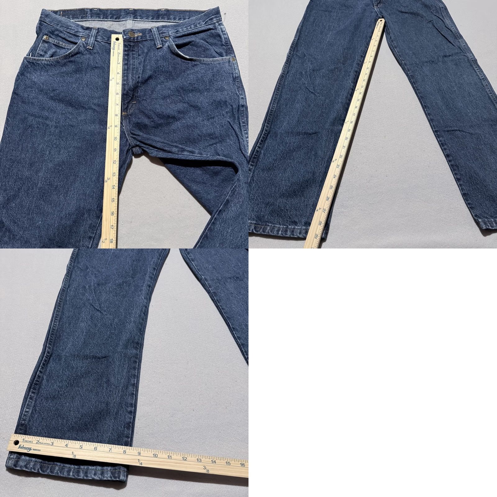 Wrangler Wrangler Five Star Premium Jean Men's Denim Straight Classic Zip Fly 36X30 Blue Men Size US 36 / EU 52 - 9 Thumbnail