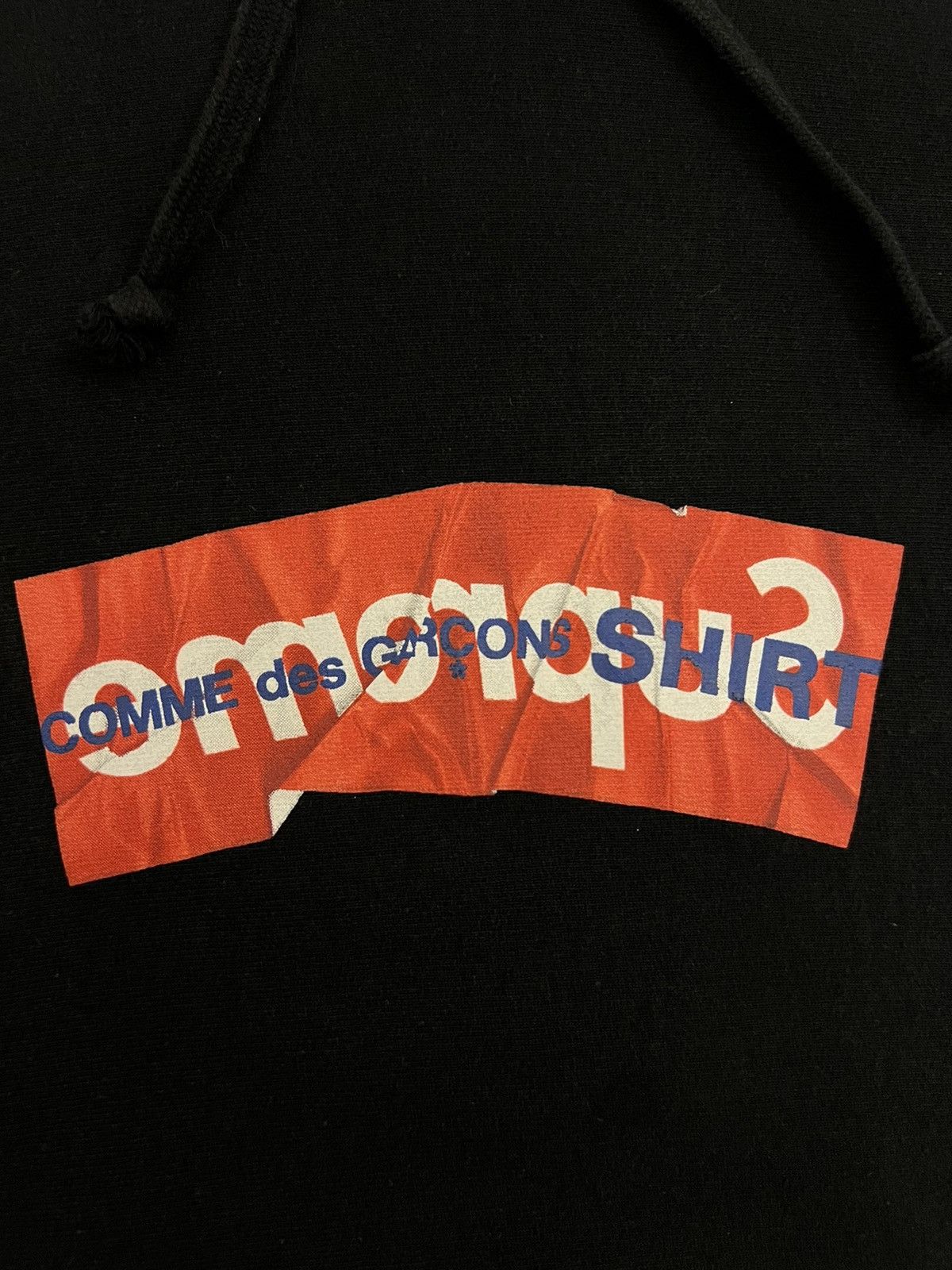 Supreme Supreme X CDG Shirt Box Logo Hooded Sweatshirt SS17 Size US L / EU 52-54 / 3 - 3 Thumbnail