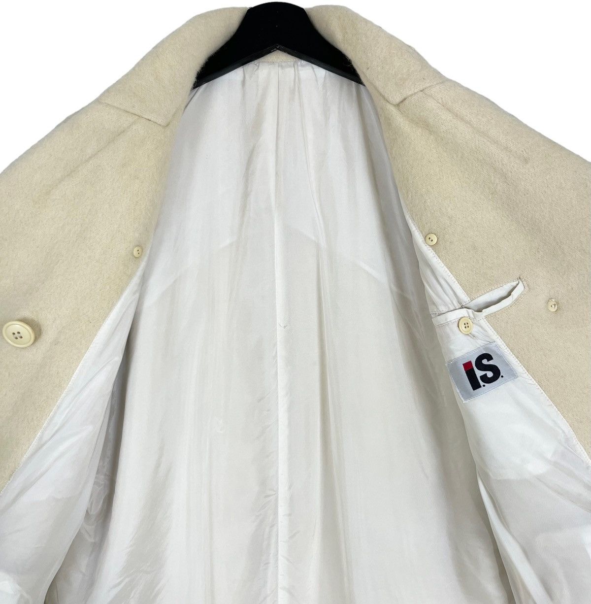 Issey Miyake × Japanese Brand × Vintage Vintage Issey Miyake Women Wool Coat Size M / US 6-8 / IT 42-44 - 7 Thumbnail