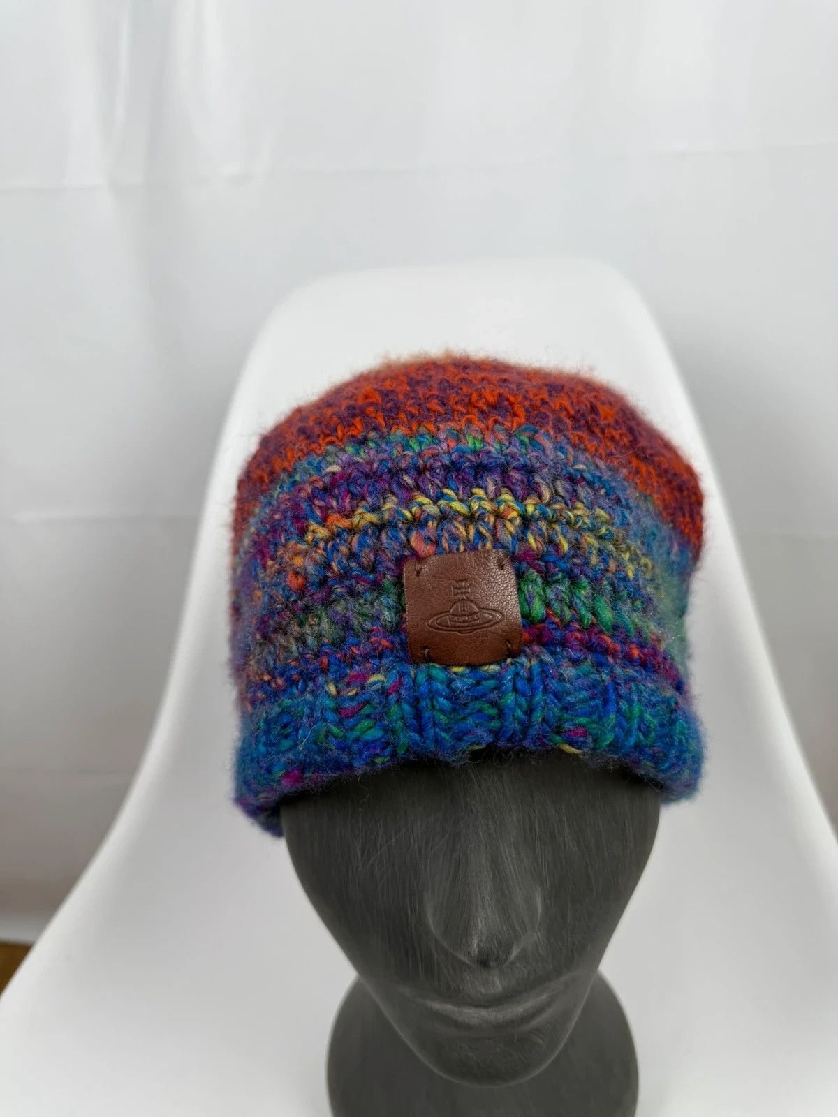 Vivienne Westwood Vivienne Westwood Wool Multicolor Knit Beanie From Japan Size ONE SIZE - 2 Thumbnail