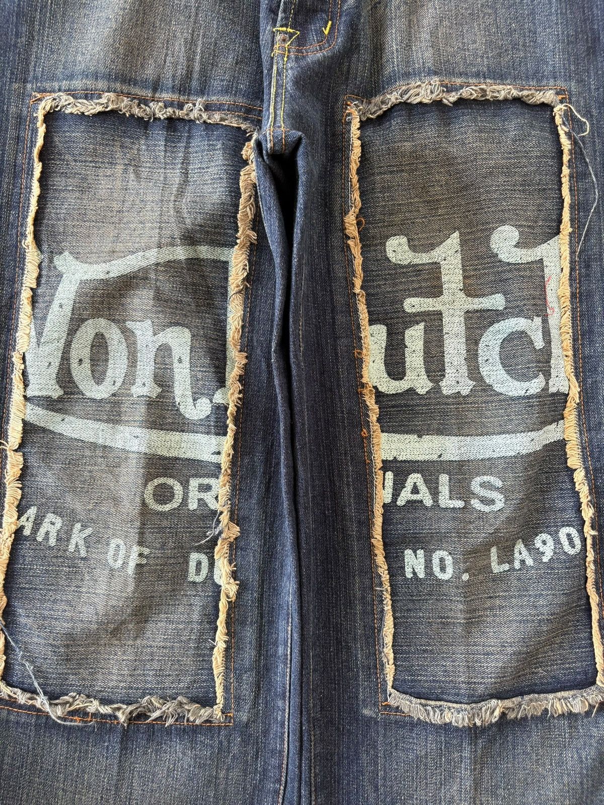 Von Dutch Vintage American Von Dutch Patches Baggy Jeans Size US 32 / EU 48 - 4 Thumbnail