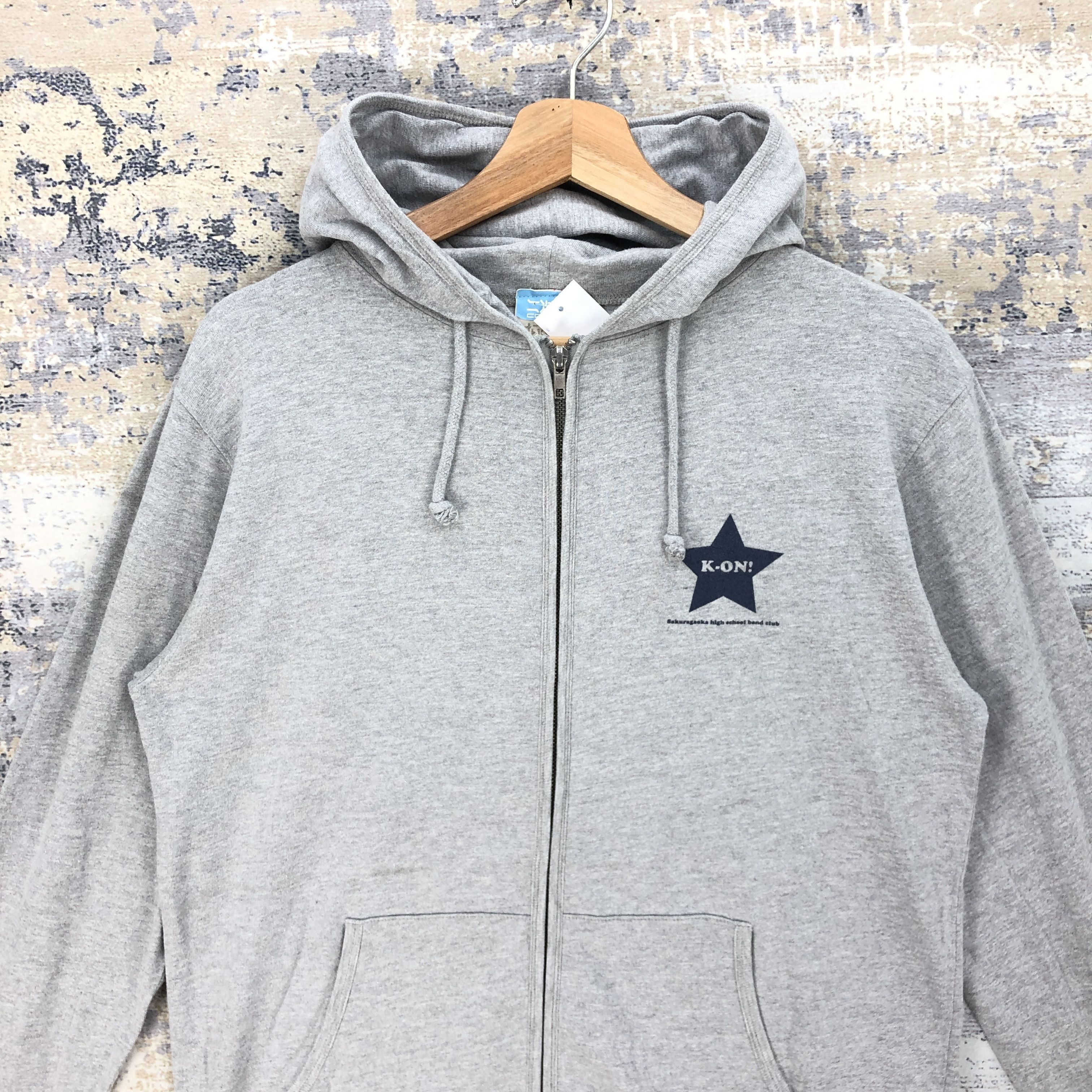 Anime × Japanese Brand × Vintage Vintage 90s Mio Akiyama Hoodie Sweater Zipper Sweatshirt Size US M / EU 48-50 / 2 - 5 Thumbnail