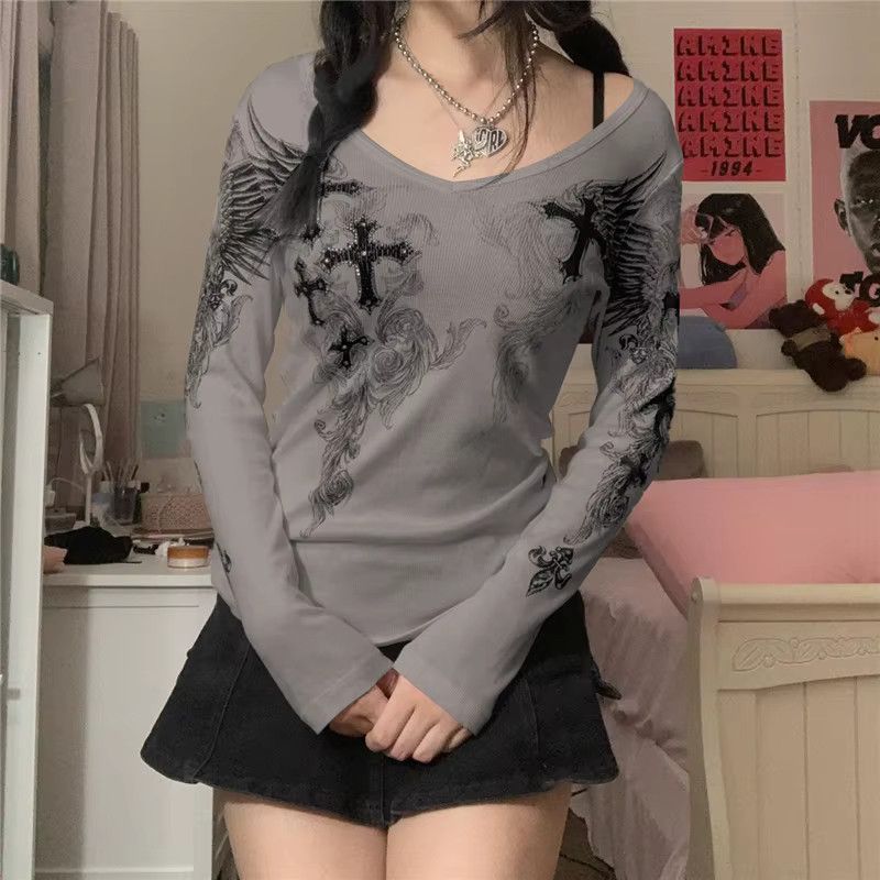 Japanese Brand Aesthetic Long Sleeve Size M / US 6-8 / IT 42-44 - 1 Preview