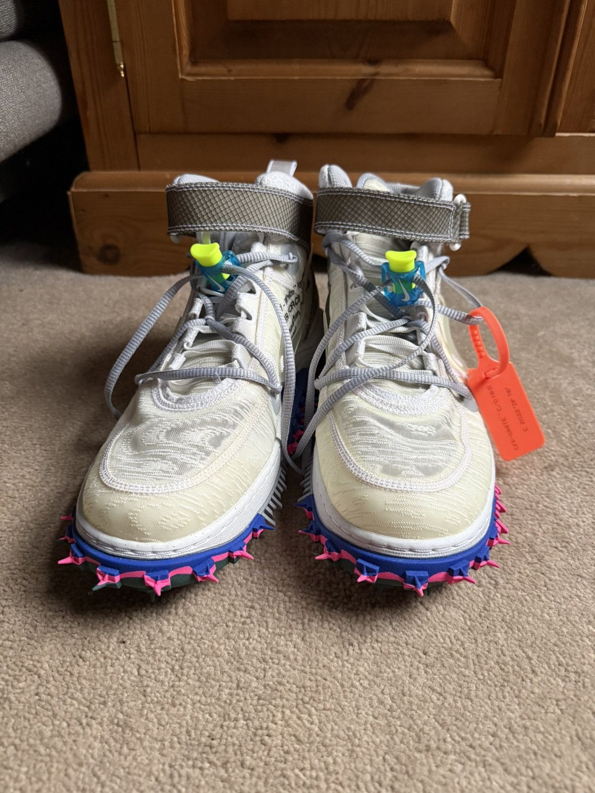 Nike × Off-White Nike x Off-White Air Force 1 high trainers UK9 EU 43 Size US 10 / EU 43 - 5 Thumbnail