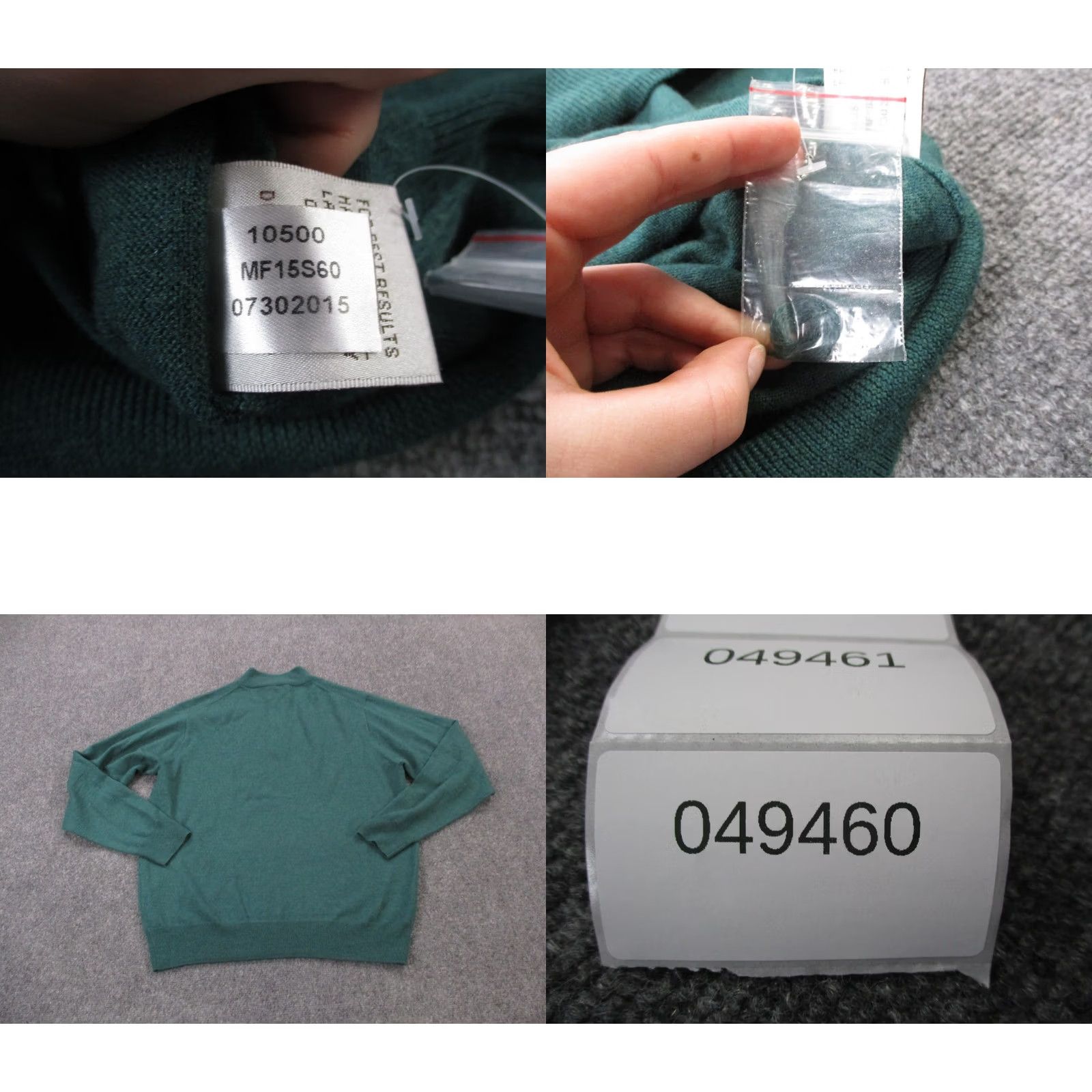 Peter Millar Peter Millar Jacket Mens L Green Merino Wool Performance Stretch Pullover Active Windbreaker 1/4 Zip Size US L / EU 52-54 / 3 - 9 Thumbnail