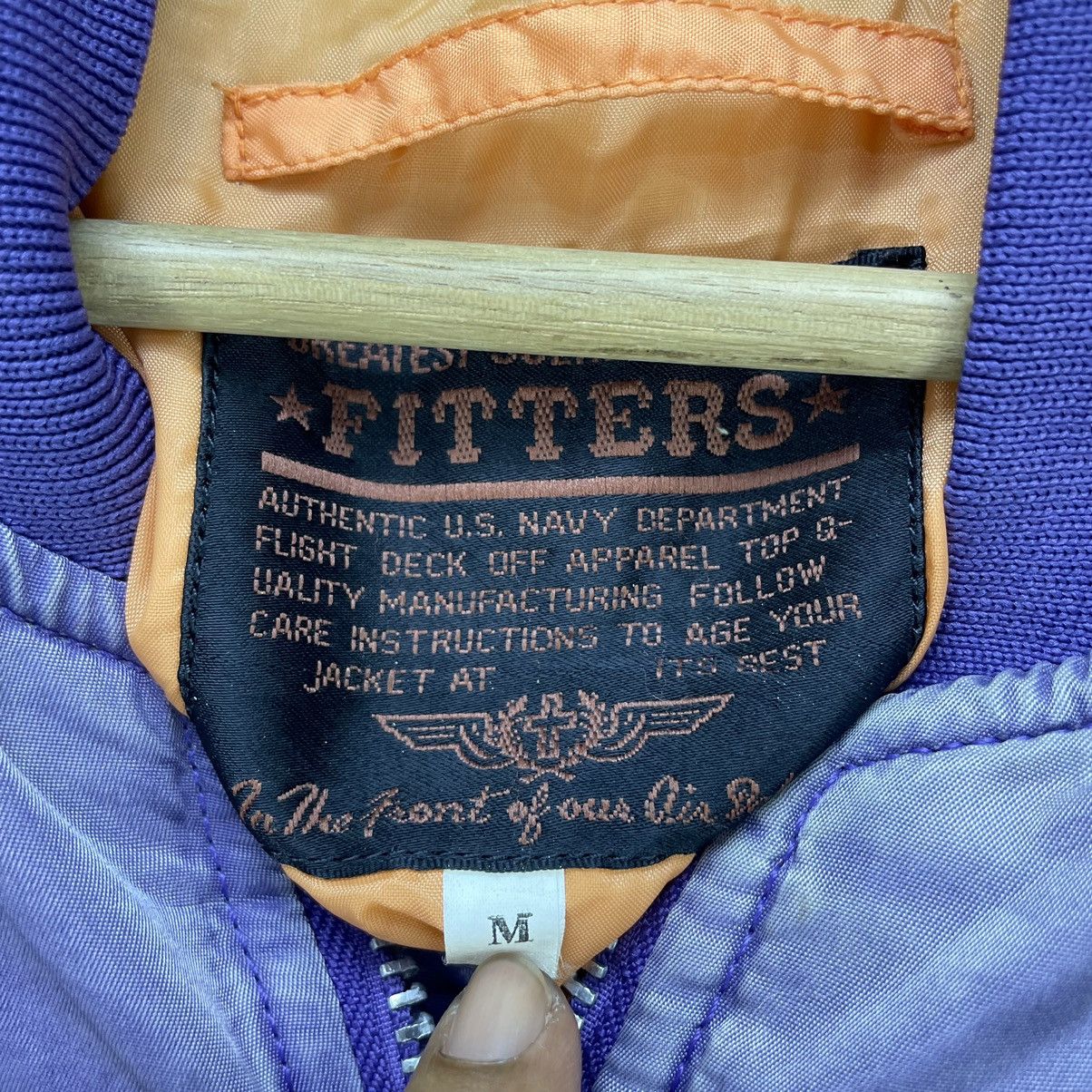 Japanese Brand Vtg Bomber MA1 Greastest Scene For Mind Us Army Jacket Size US M / EU 48-50 / 2 - 4 Thumbnail
