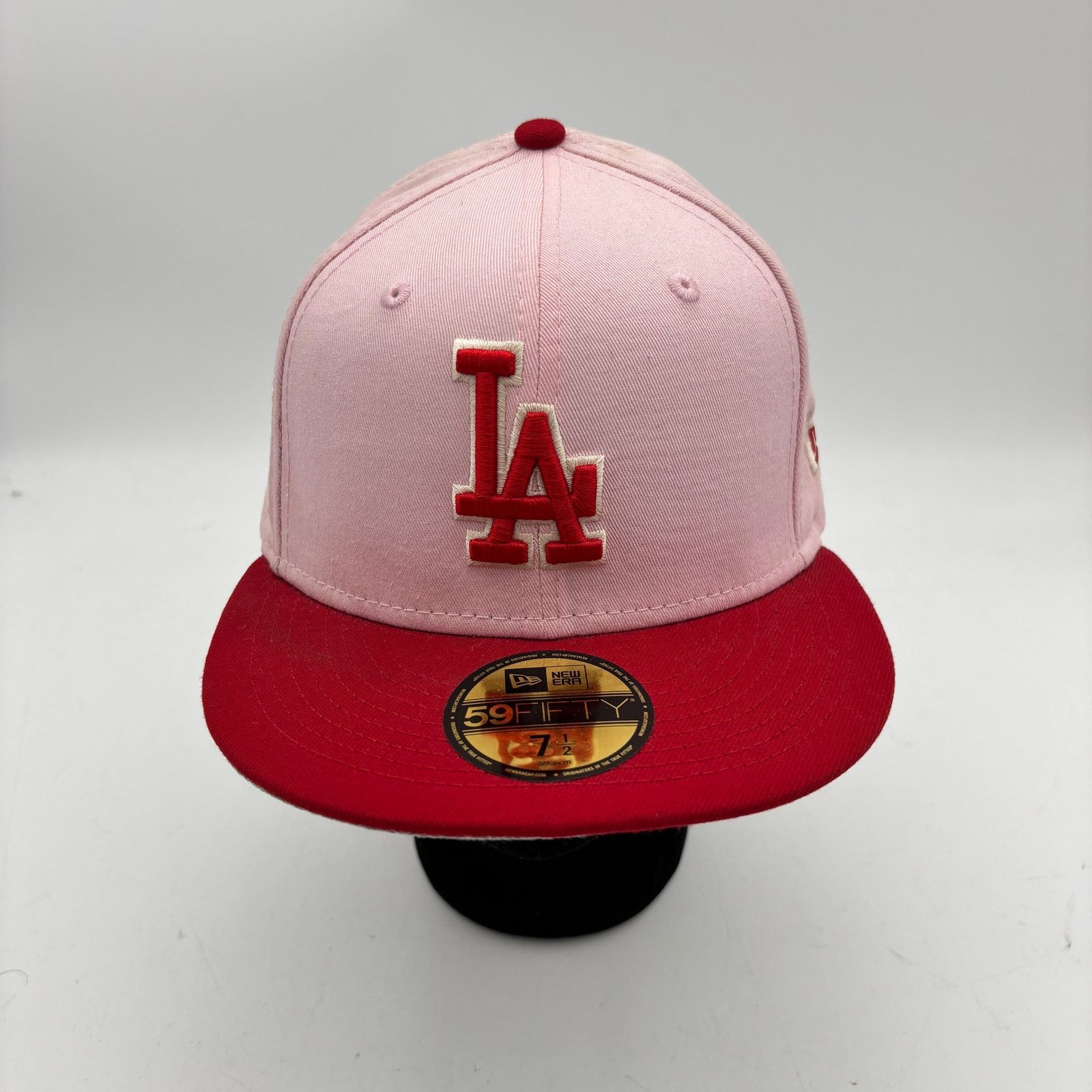 New Era 59Fifty LA Dodgers 75th World Series Patch 7 1/2 hat