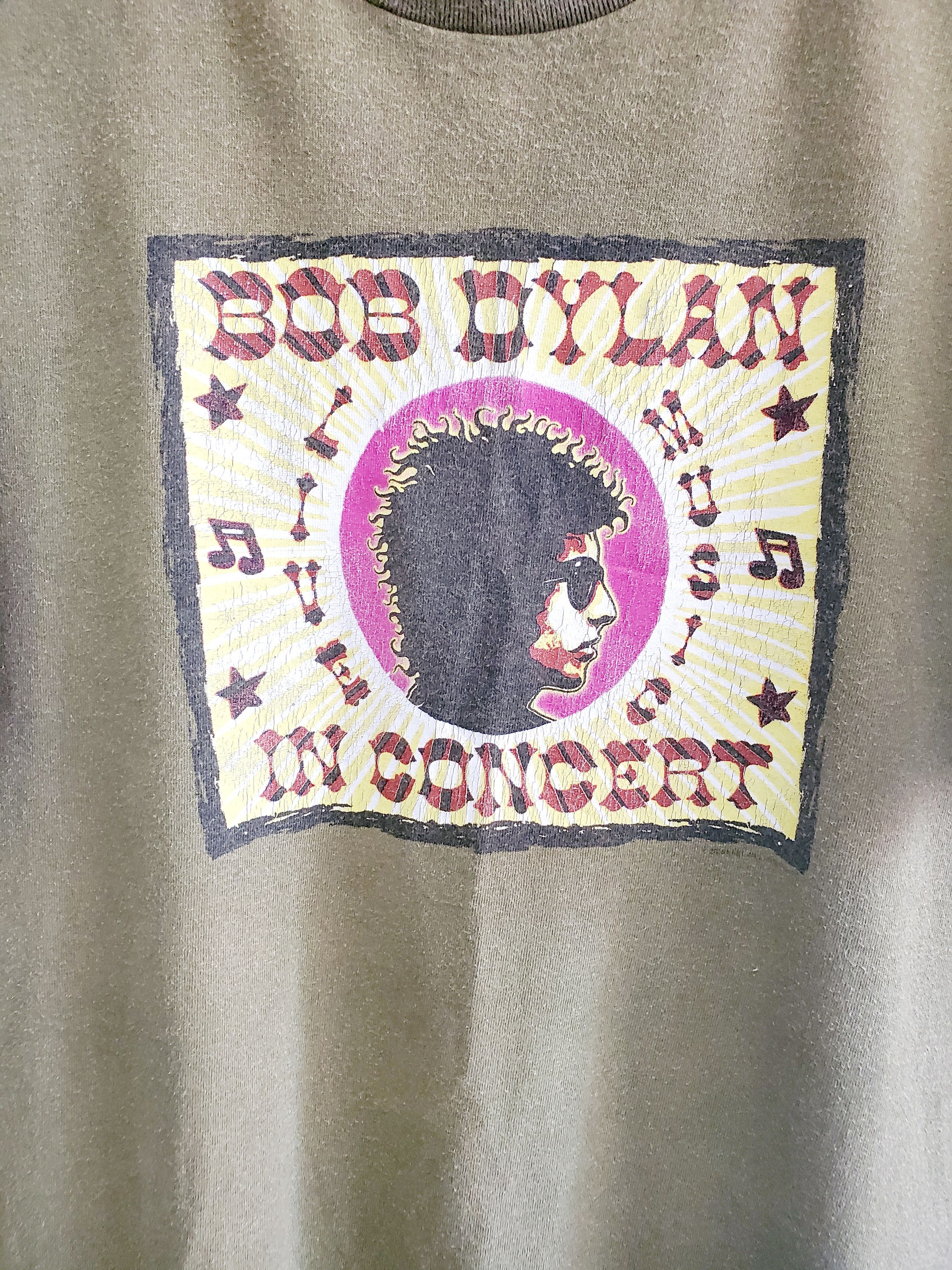 Band Tees × Vintage Vintage BOB DYLAN in concert live music promo tour t-shirtL Size US L / EU 52-54 / 3 - 2 Thumbnail
