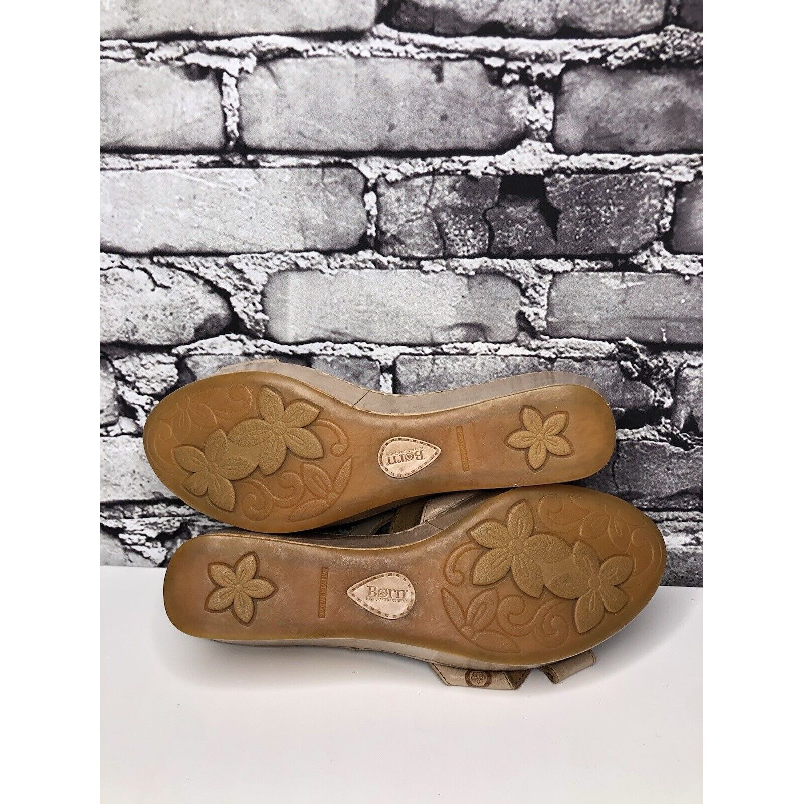 Born Born Light Pink Leather Platform High Wedge Strap Sandals Wo Size US 11 / IT 41 - 17 Thumbnail