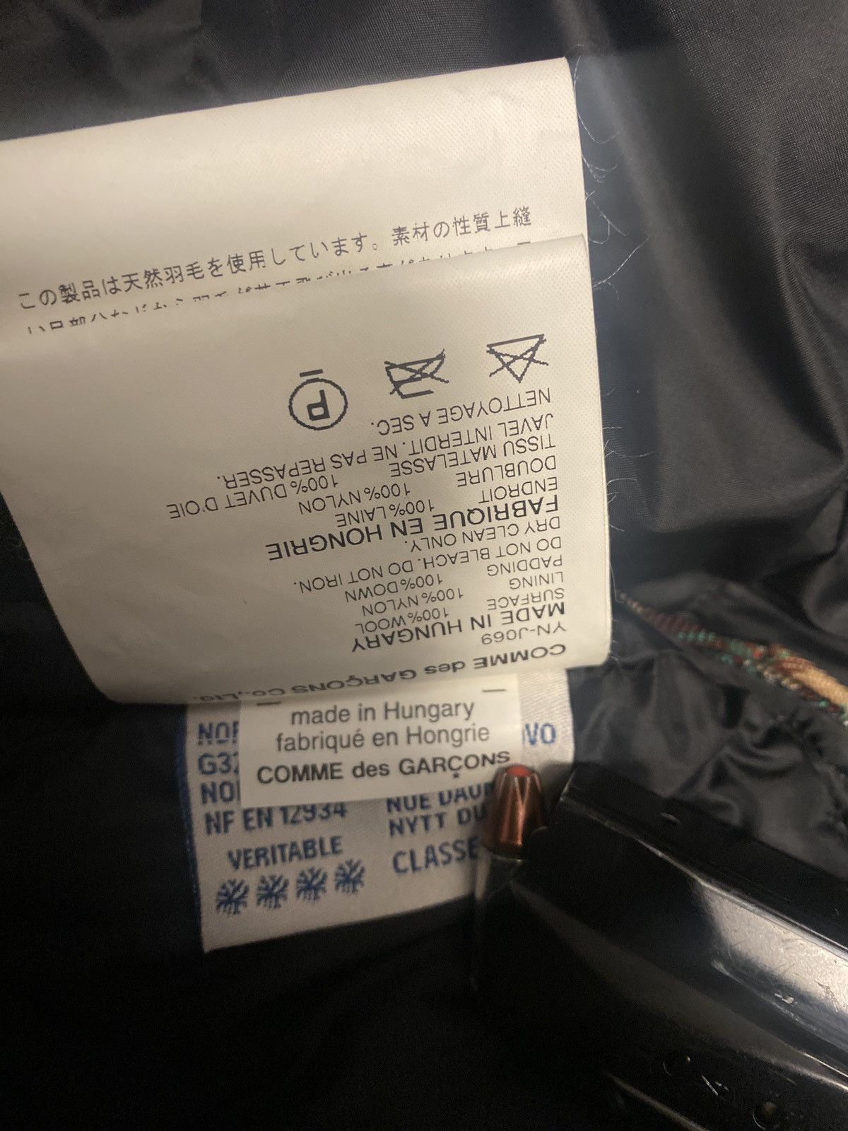 Comme des Garcons × Junya Watanabe × Moncler AD2004 Junya Watanabe CDG x Moncler Plaid Puffer Size US M / EU 48-50 / 2 - 14 Thumbnail