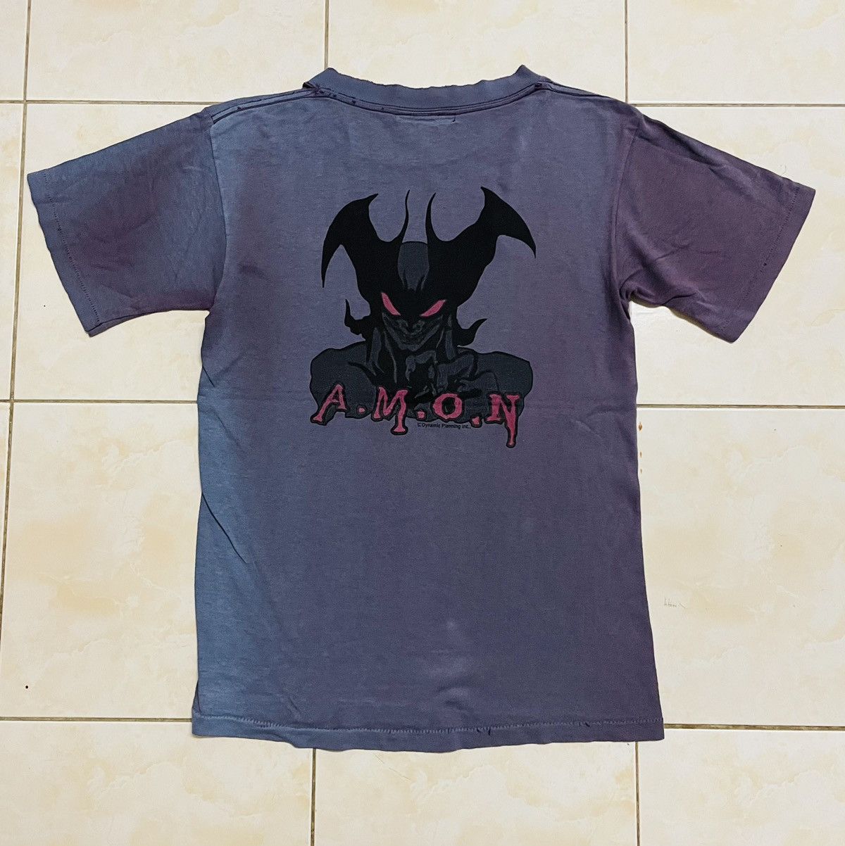 Vintage VINTAGE AMON HORROR GRAPHIC (DEVILMAN) SHIRTS Size US S / EU 44-46 / 1 - 7 Thumbnail