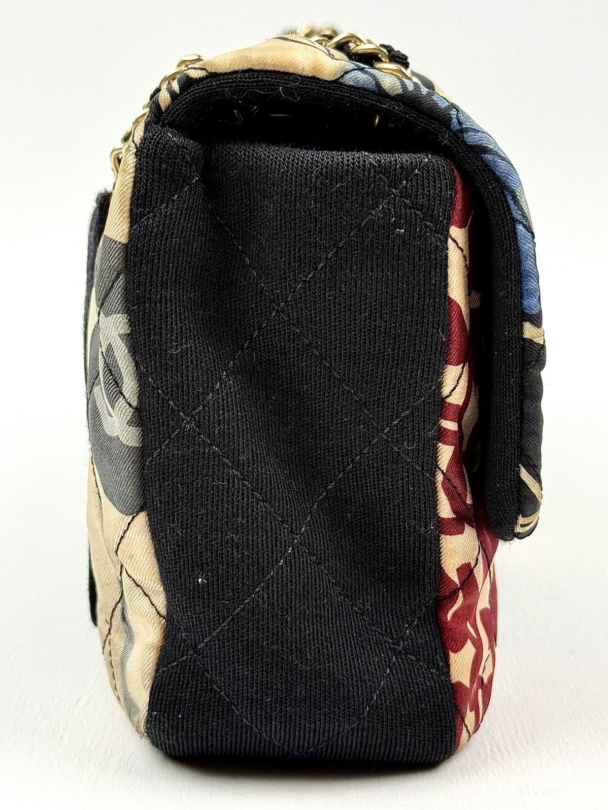 Chanel Chanel - 2014 - Jersey - Patchwork - Mini - Flap Size ONE SIZE - 8 Thumbnail