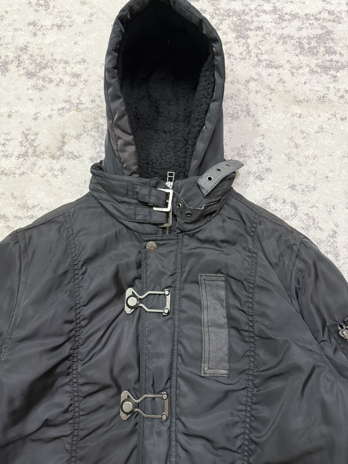 In The Attic In The attic Homme Fur Hoodie Parka Winter Jacket Size US M / EU 48-50 / 2 - 6 Thumbnail